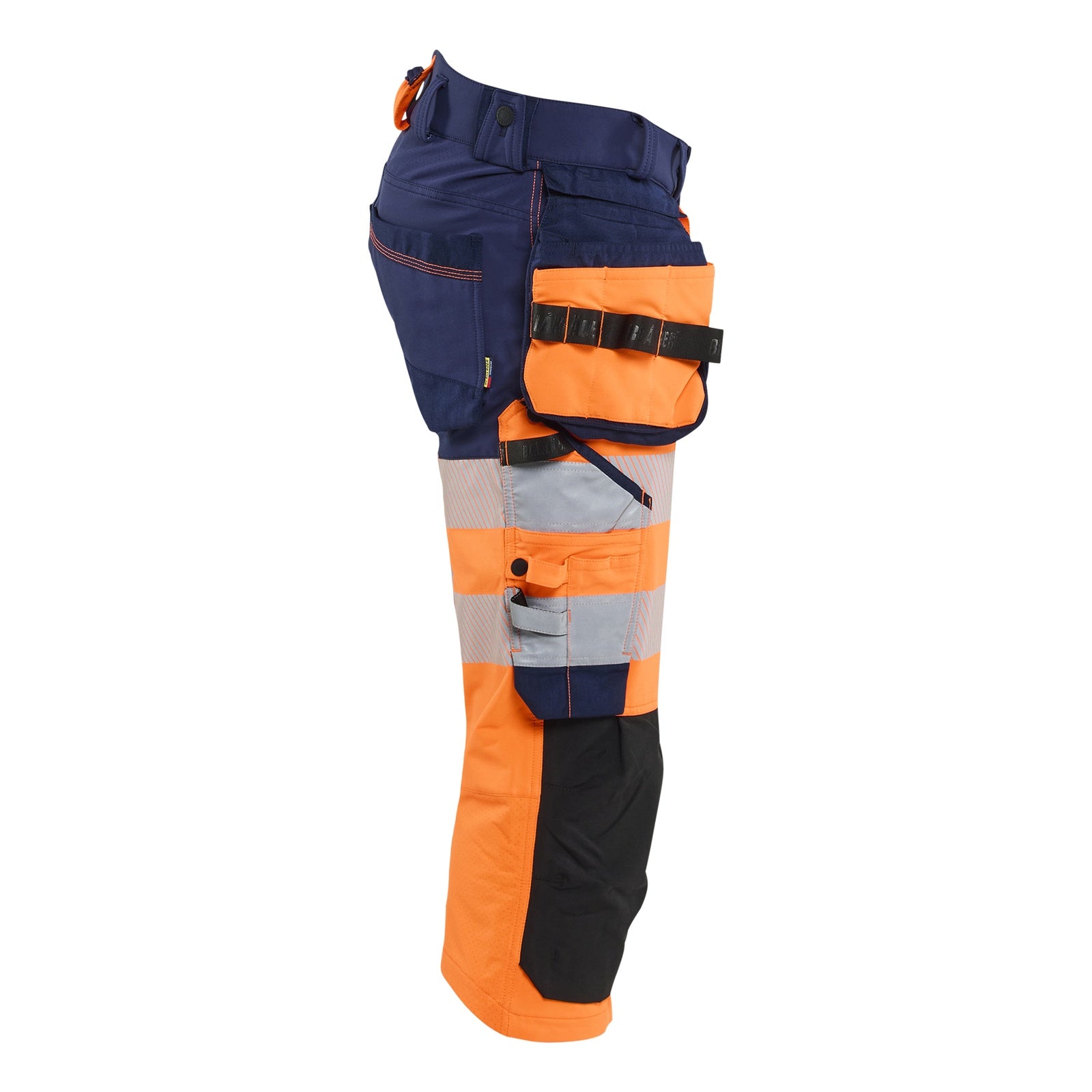 Blaklader BLAKLADER 11231648 HI VIS PIRATE TROUSERS 4 WAY STRETCH Hi Vis Reflective Work Pirate Bermuda Men - double weave - 112316485389_CR