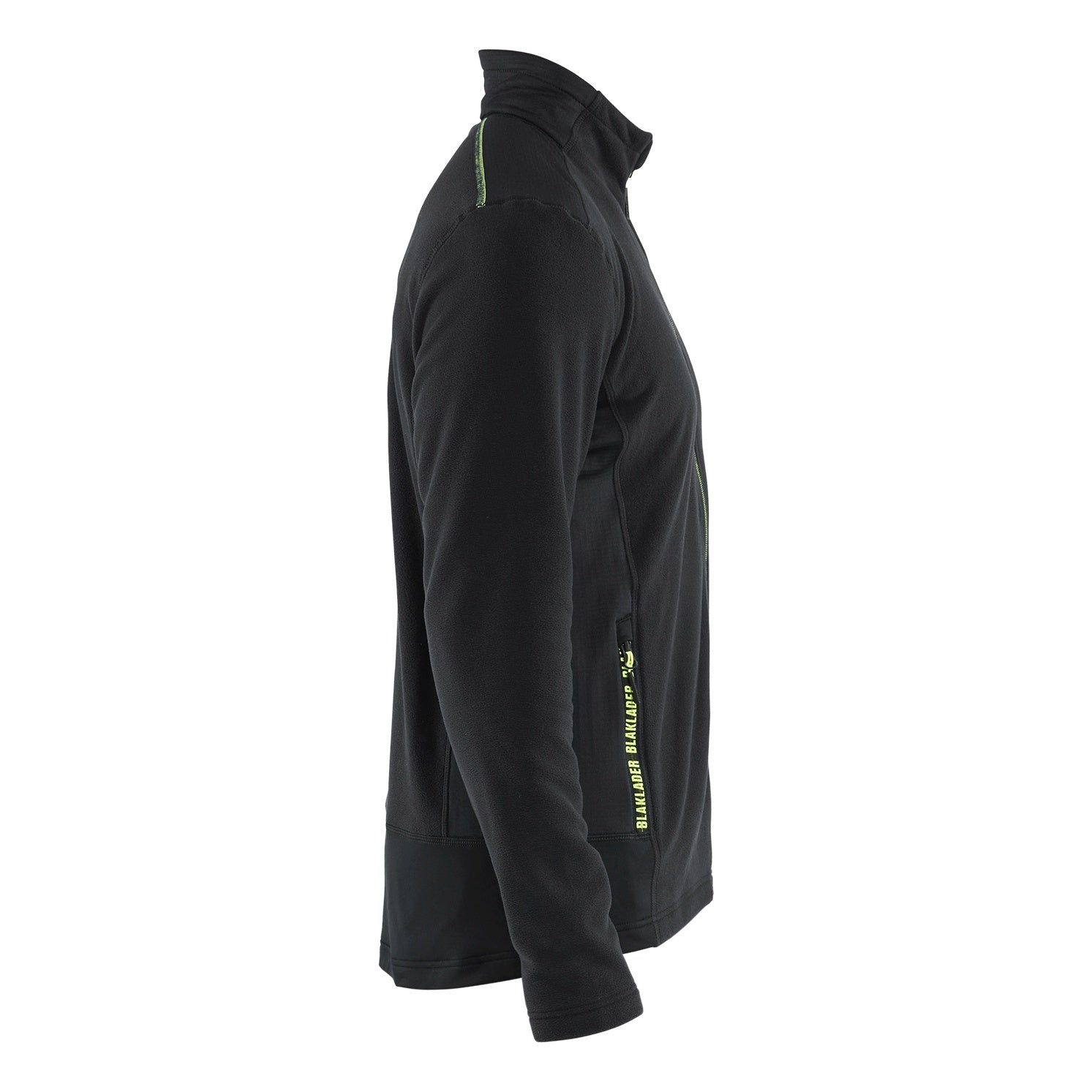 Blaklader BLAKLADER 47651010 Microfleece Jacket Hi Vis Reflective Work Jacket MEN - Antipilling - 476510109933_CR