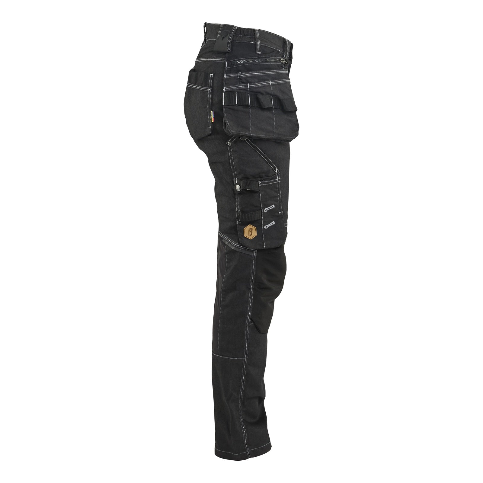 Blaklader BLAKLADER 79901141 Women's Craftsman Trousers X1900 Stretch Work Trousers Women - Cordura Denim - 799011419900_CR