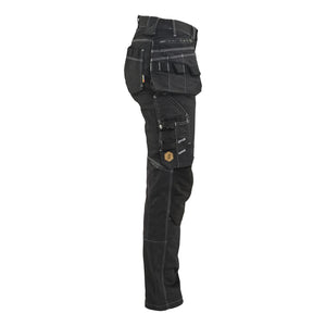 Blaklader BLAKLADER 79901141 Women's Craftsman Trousers X1900 Stretch Work Trousers Women - Cordura Denim - 799011419900_CR