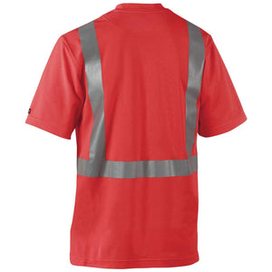 Blaklader BLAKLADER 33821011 UV T SHIRT HI VIS Hi Vis Reflective Short Sleeve Work T-Shirt MEN - 100% Polyester - 338210115500_2