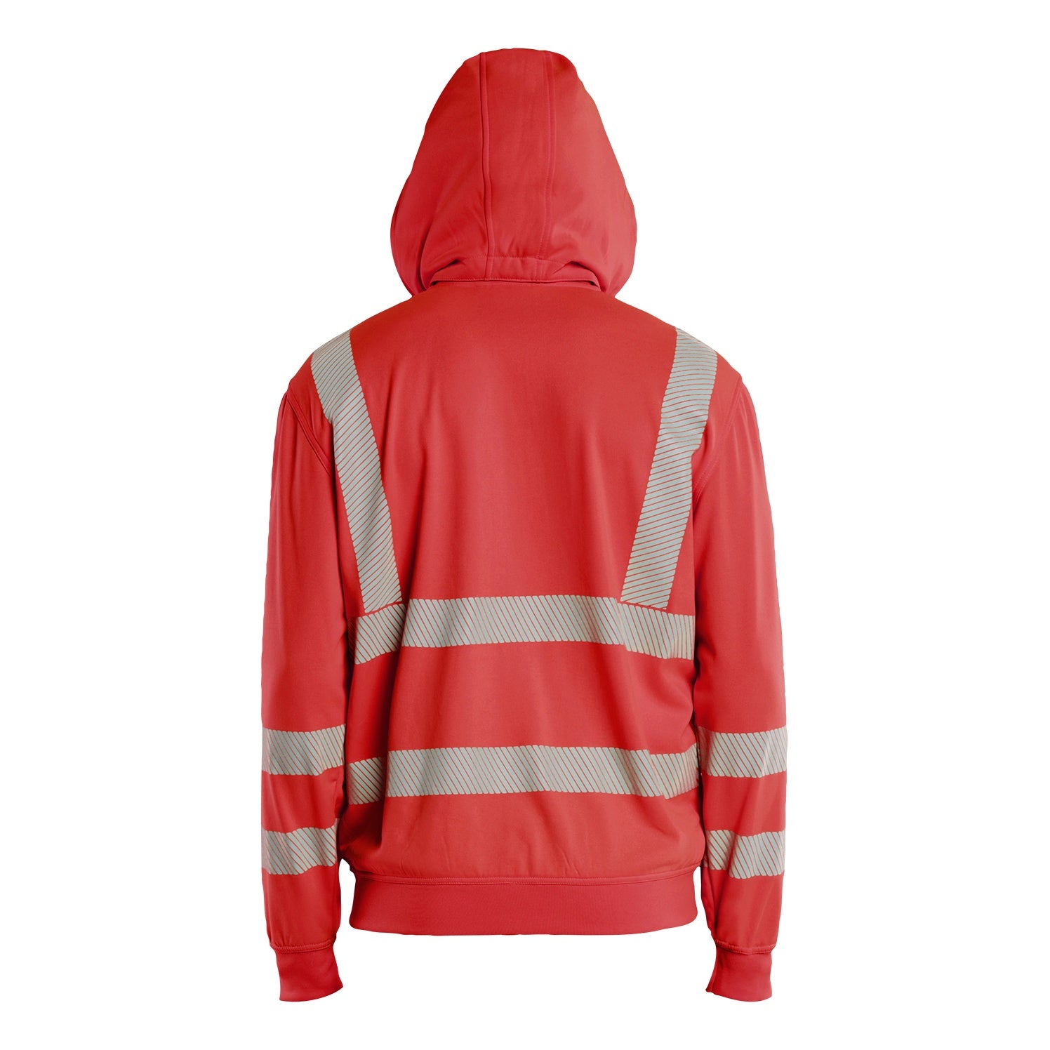 Blaklader BLAKLADER 35732538 Hi Vis Reflective Hoodie Work Sweatshirt MEN - Detachable Hood - 357325385500_3