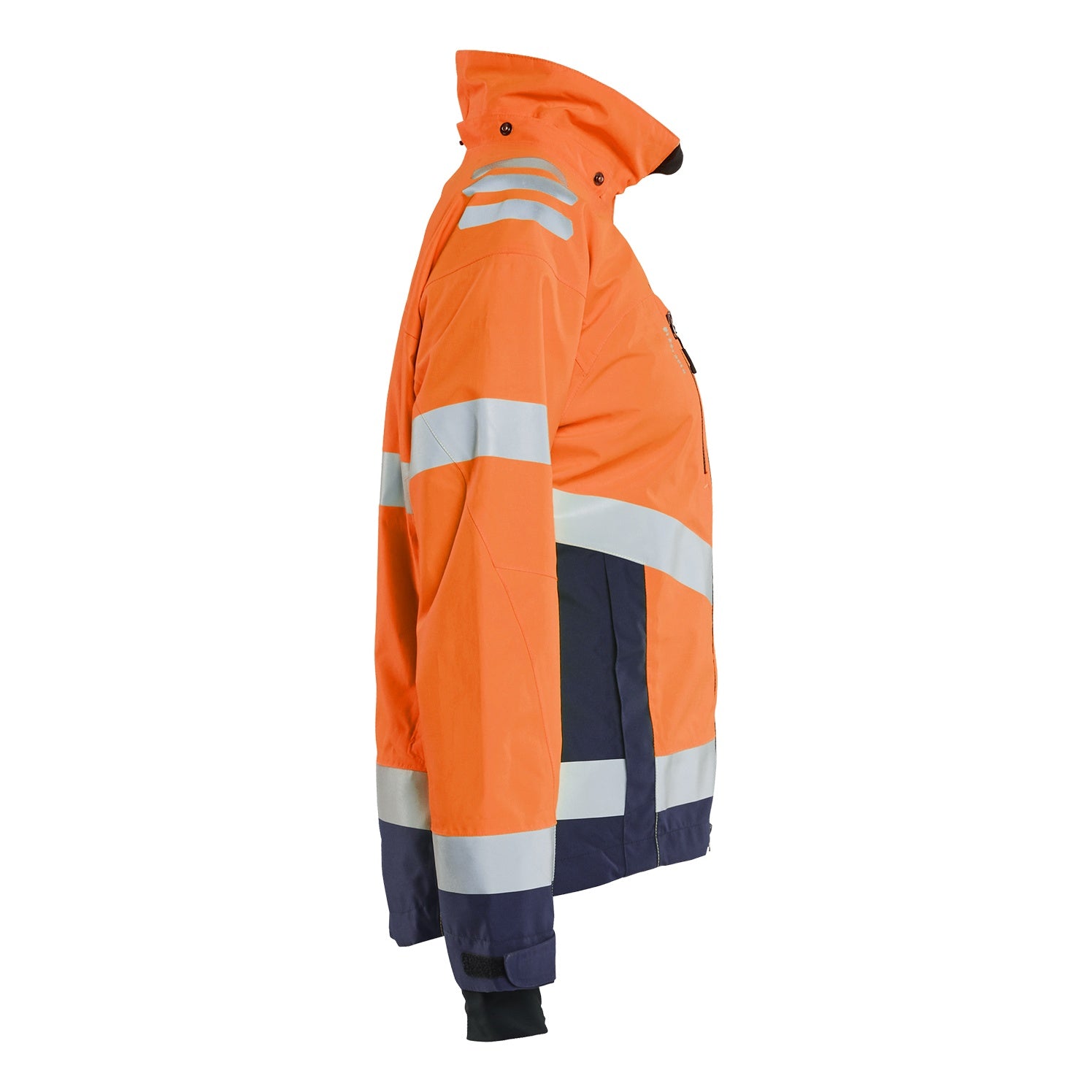 Blaklader BLAKLADER 47611977 Women's Hi Vis Shell Jacket Hi Vis Reflective Shell Work Jacket WOMEN - Waterproof - 476119775389_CR