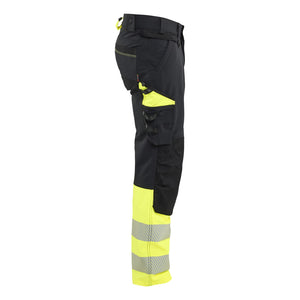 Blaklader BLAKLADER 11261648 | Hi Vis Trousers 4 Way Stretch Hi Vis Reflective Work Trousers Men - double weave - 112616489933_CR