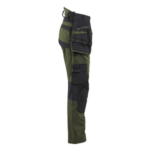 Blaklader BLAKLADER 71701149 | STRIKER Women's Craftsman Trousers with Stretch Work Trousers Women - Cordura Denim - 717011494298_CR