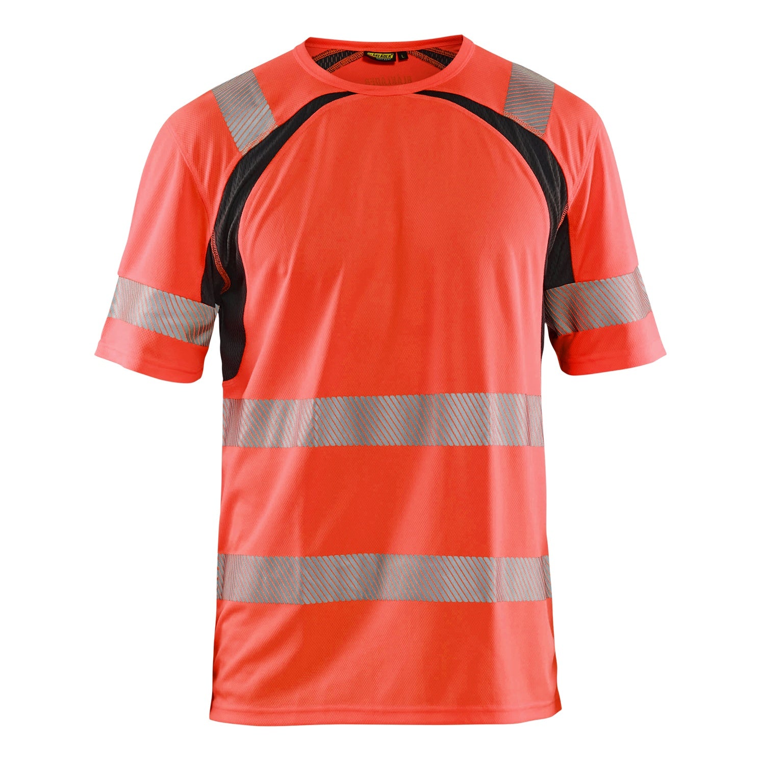 Blaklader BLAKLADER 33971013 Hi Vis UV protected T shirt Hi Vis Reflective Short Sleeve Work T-Shirt MEN - 100% Polyester - 339710135599