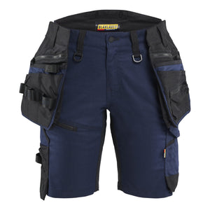 Blaklader BLAKLADER 71751149 STRIKER Women's Craftsman Shorts with Stretch Work Shorts Women - Cordura Denim - 717511498699