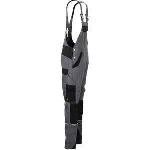Planam Norit Women's dungarees slate/black - Model view 3