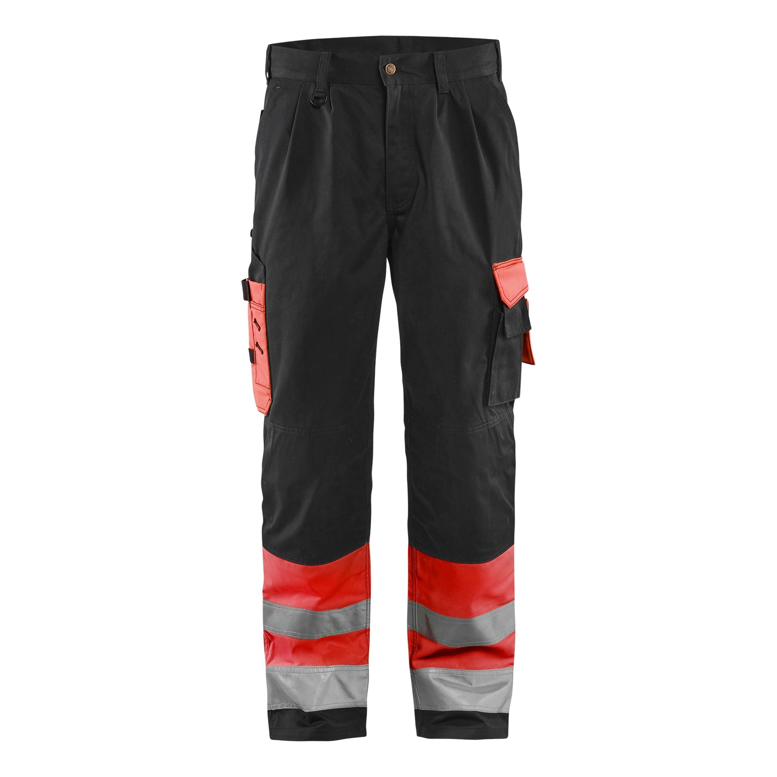 Blaklader BLAKLADER 15841860 | Hi Vis Trousers Hi Vis Reflective Work Trousers Men - Twill Fabric - 158418605599