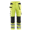 Blaklader BLAKLADER 15651811 | Ventilated Hi Vis trousers Hi Vis Reflective Work Trousers Men - Mesh Panels - 156518113399