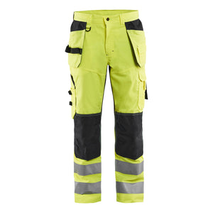 Blaklader BLAKLADER 15651811 | Ventilated Hi Vis trousers Hi Vis Reflective Work Trousers Men - Mesh Panels - 156518113399