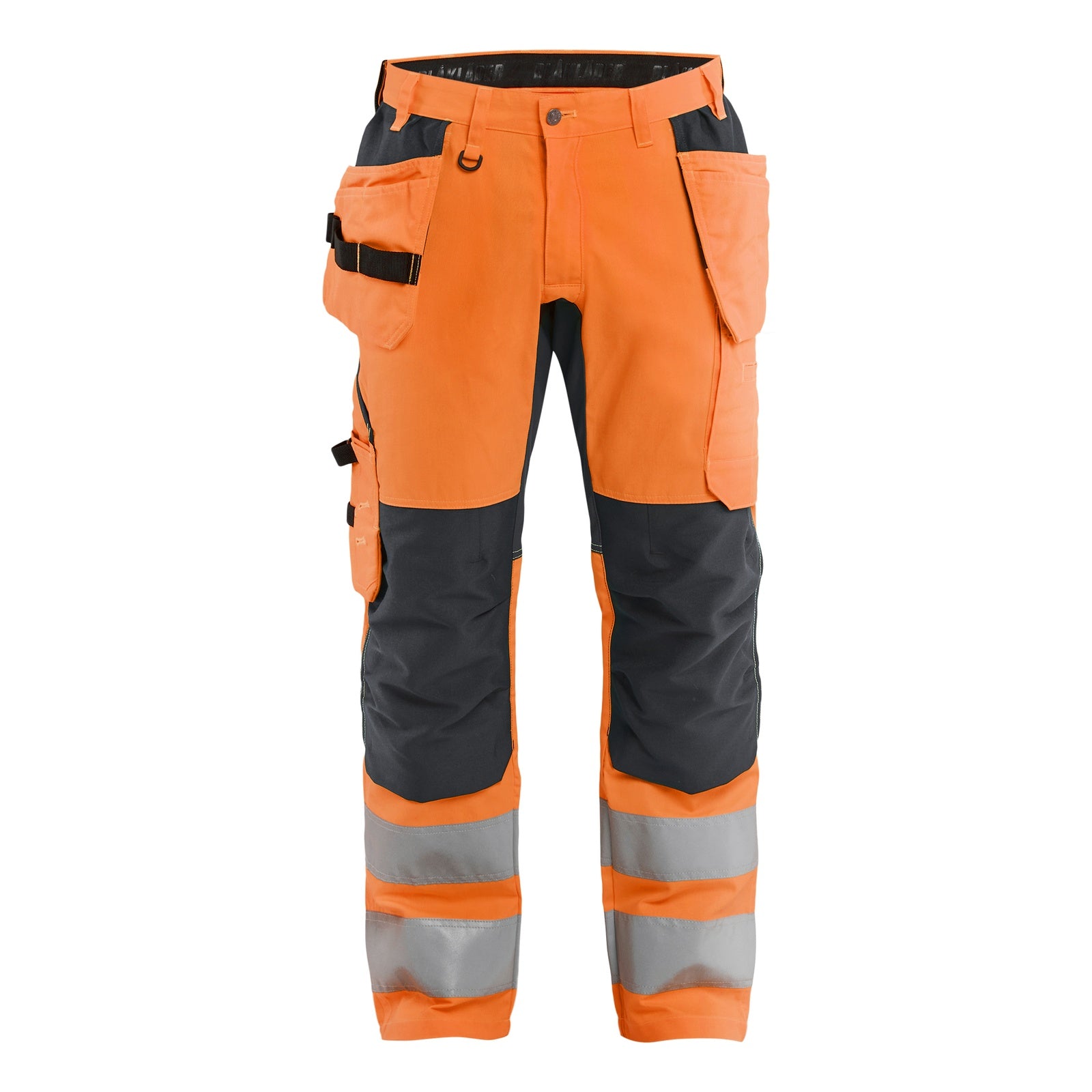 Blaklader BLAKLADER 15521811 | Hi Vis Trousers with Stretch Hi Vis Reflective Work Trousers Men - Class 2 Visibility - 155218115396