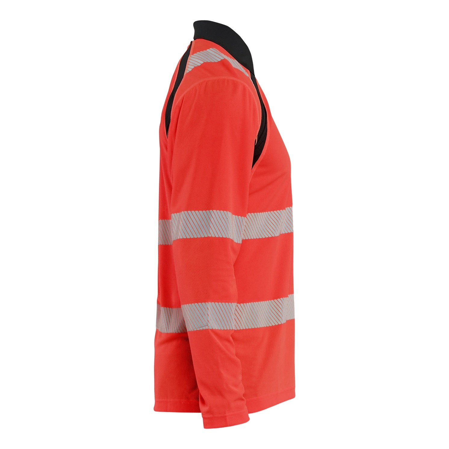 Blaklader BLAKLADER 35981013 UV Protected Long Sleeved Polo Shirt Hi Vis Hi Vis Reflective Long Sleeve Work Polo MEN - 100% Polyester - 359810135599_CR