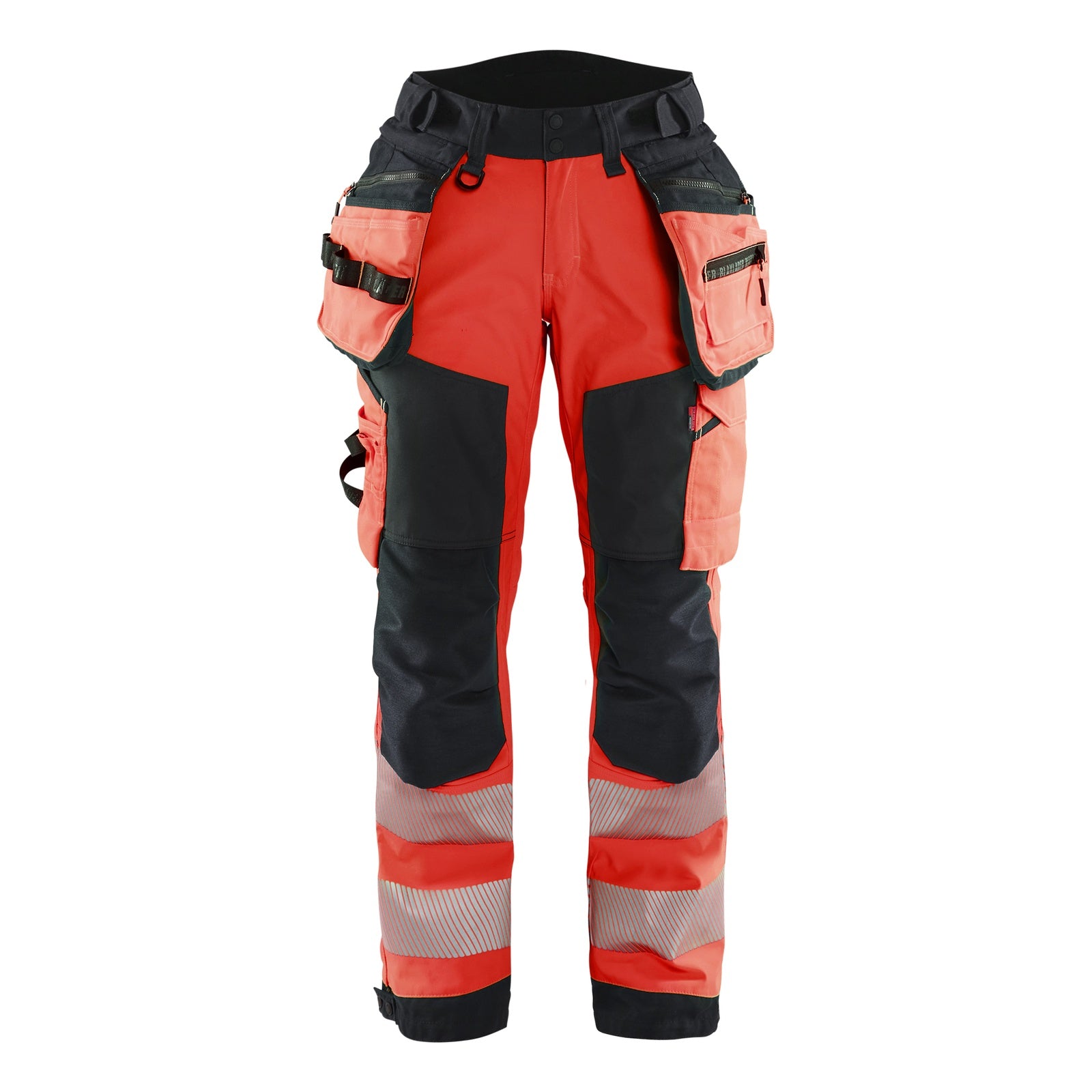 Blaklader BLAKLADER 71182513 | Women's Hi Vis softshell trousers Hi Vis Reflective Work Trousers Women - Waterproof - 711825135599