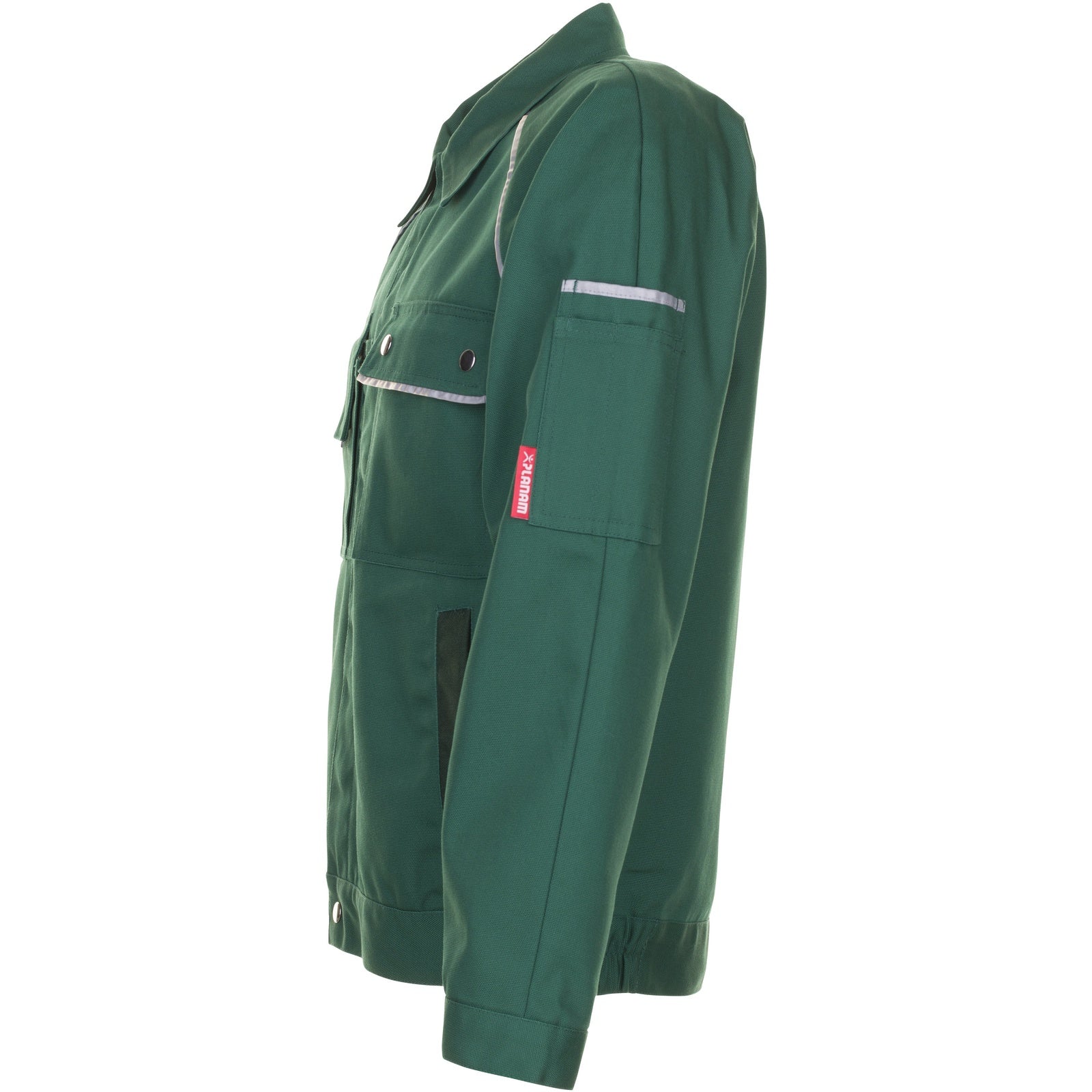 Planam Canvas 320 Waisted Jacket green/green - Model view 4