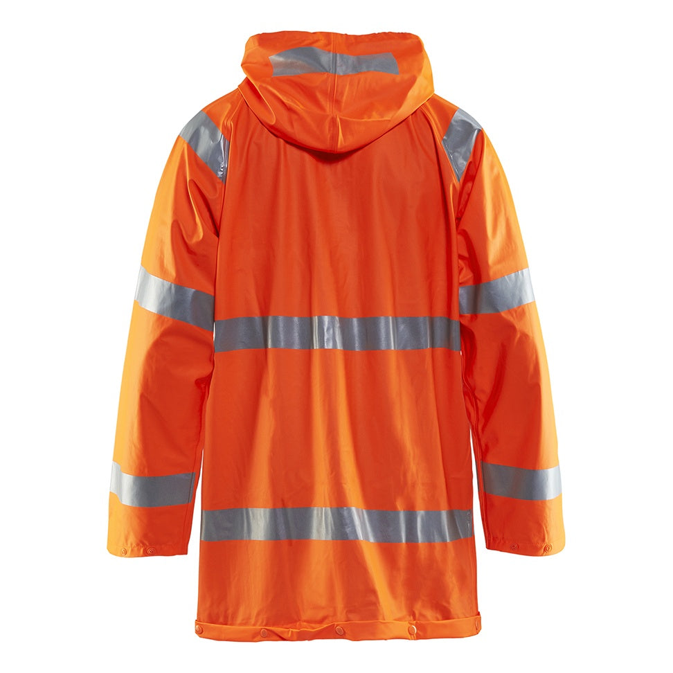 Blaklader BLAKLADER 43242000 Rain Jacket Hi Vis LEVEL 1 Hi Vis Reflective Rain Jacket MEN - Waterproof - 432420005300_CB