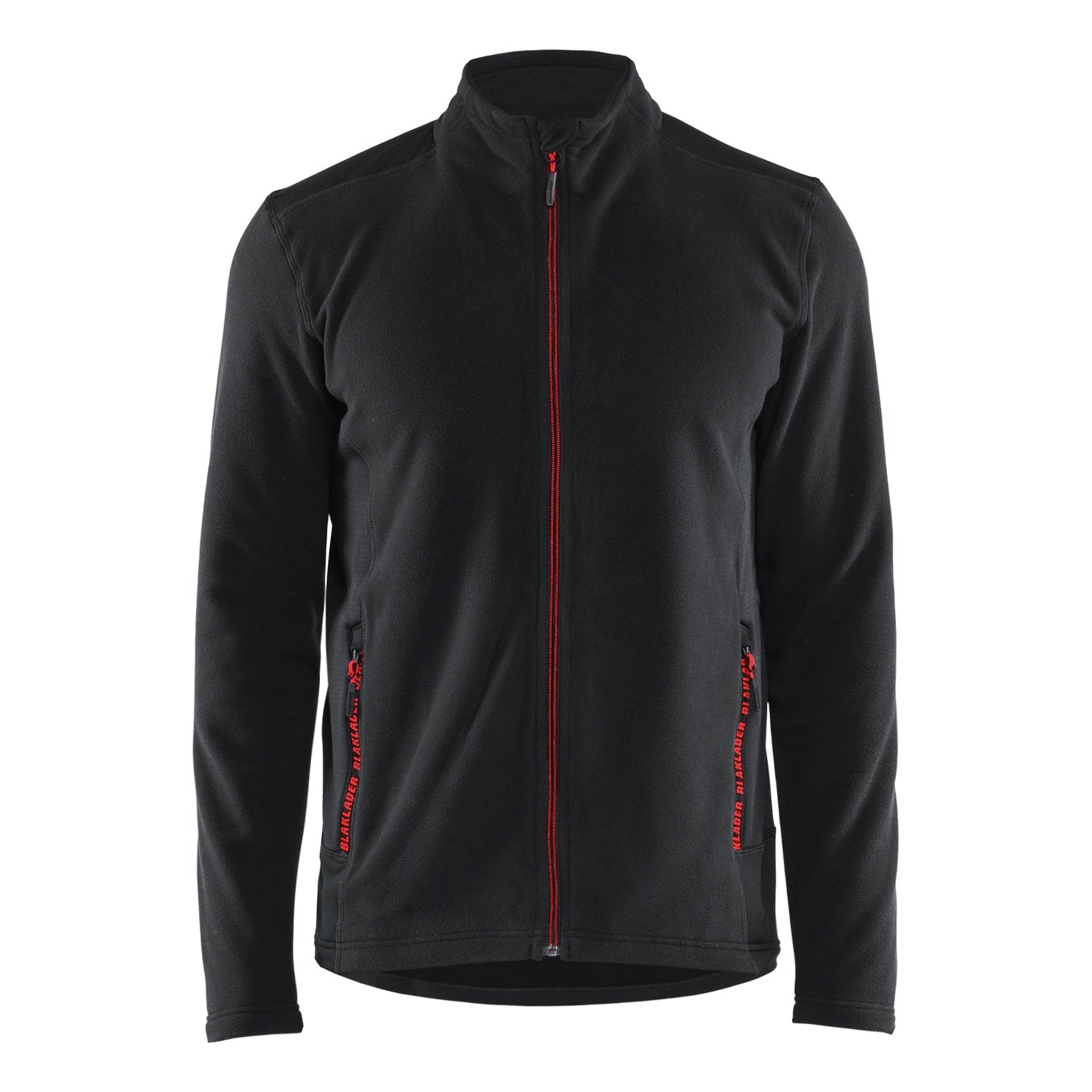 Blaklader BLAKLADER 47651010 Microfleece Jacket Hi Vis Reflective Work Jacket MEN - Antipilling - 476510109956