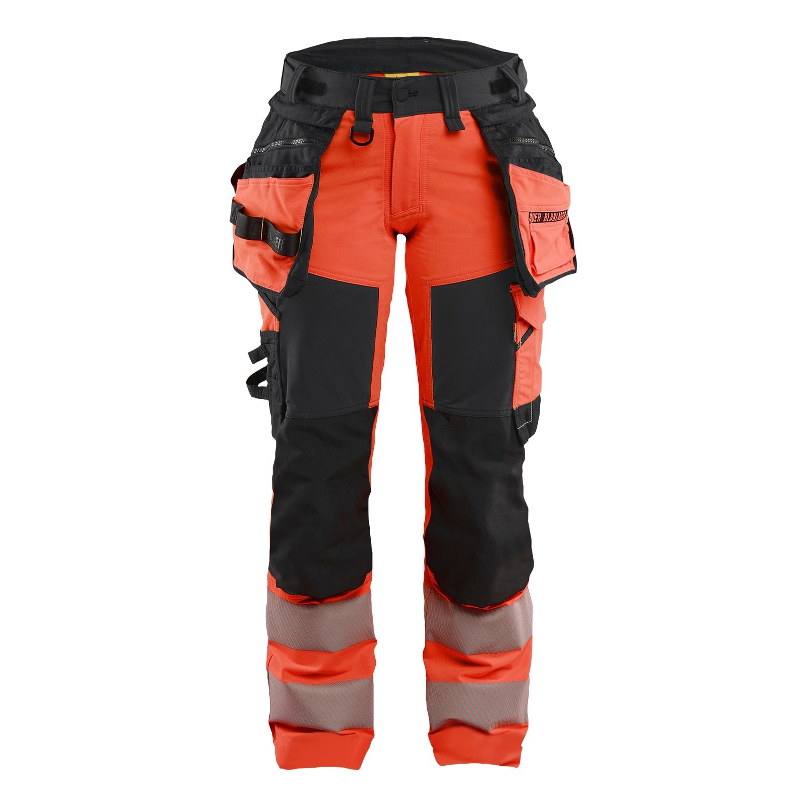 Blaklader BLAKLADER 70221648 Women's Hi Vis trousers 4 way stretch Hi Vis Reflective Work Trousers Women - double weave - 702216485599