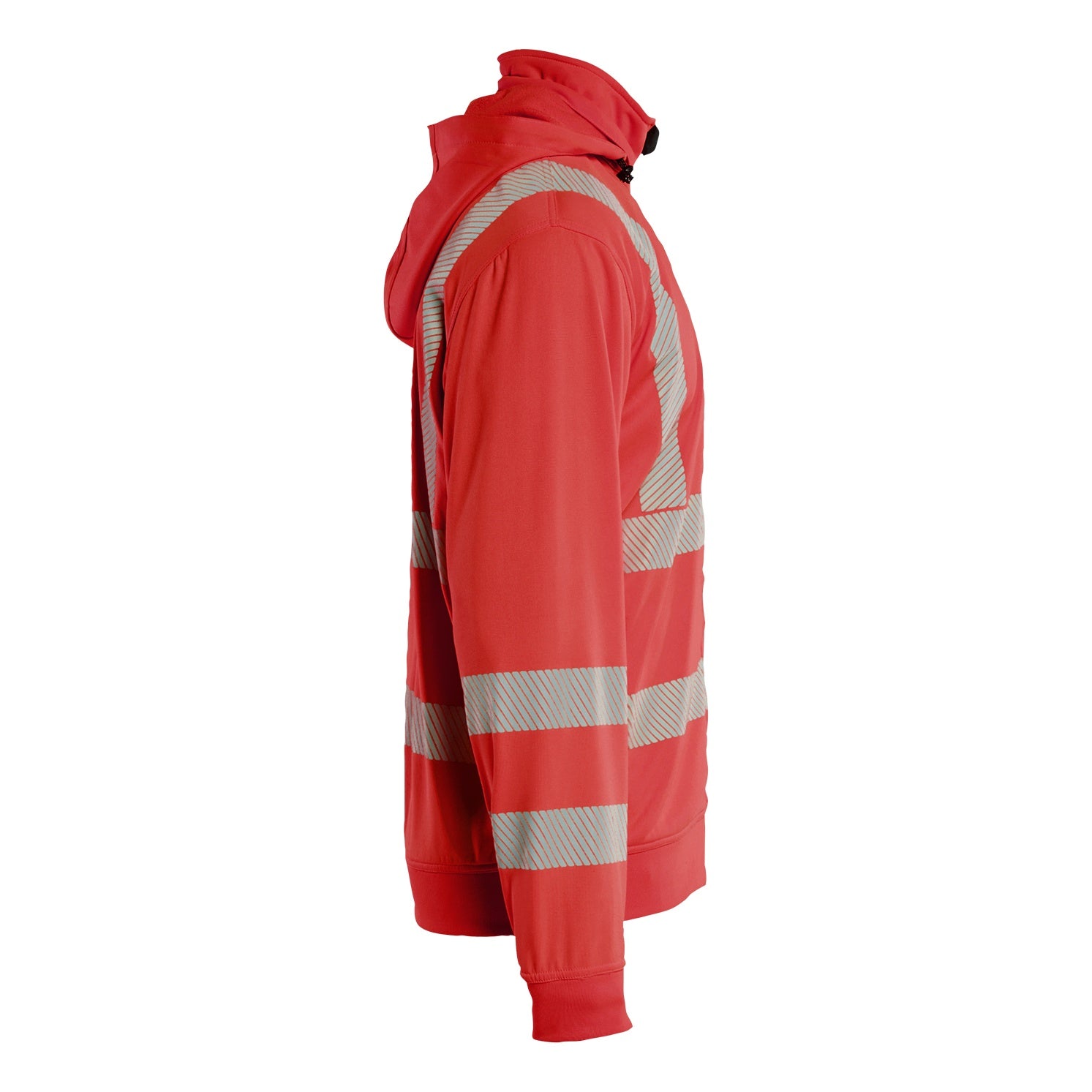 Blaklader BLAKLADER 35732538 Hi Vis Reflective Hoodie Work Sweatshirt MEN - Detachable Hood - 357325385500_CR