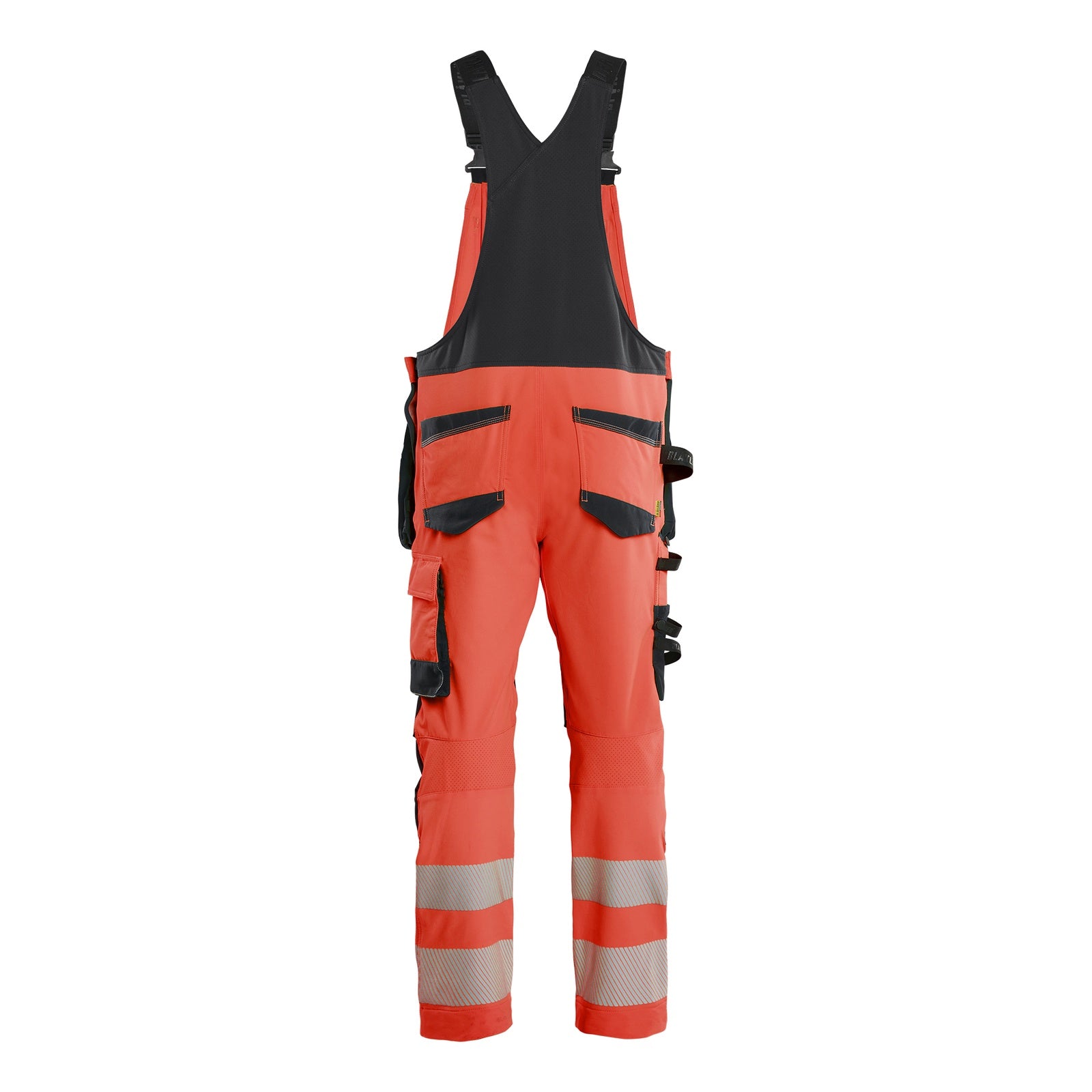 Blaklader BLAKLADER 26261648 Hi Vis bib overalls 4 way stretch Hi Vis Reflective Work Bib Trousers Men - double weave - 262616485599_2