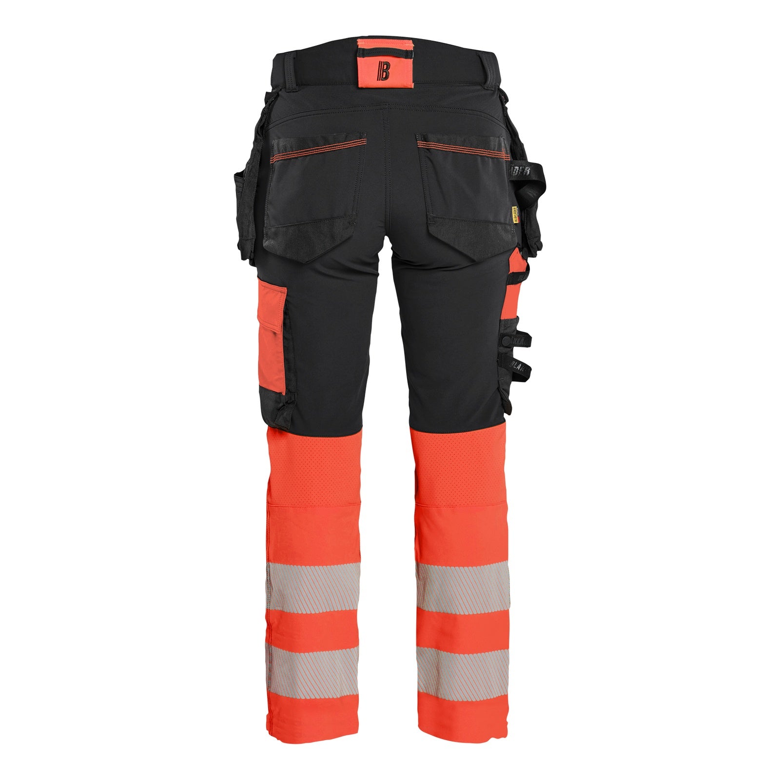 Blaklader BLAKLADER 70251648 Women's Hi Vis trousers 4 way stretch Hi Vis Reflective Work Trousers Women - double weave - 702516489955_2