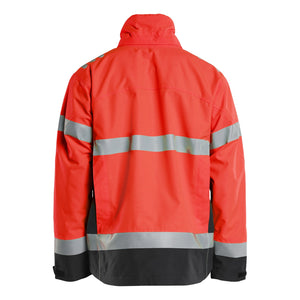 Blaklader BLAKLADER 47601977 Hi vis Shell Jacket Hi Vis Reflective Shell Work Jacket MEN - Waterproof - 476019775599_2