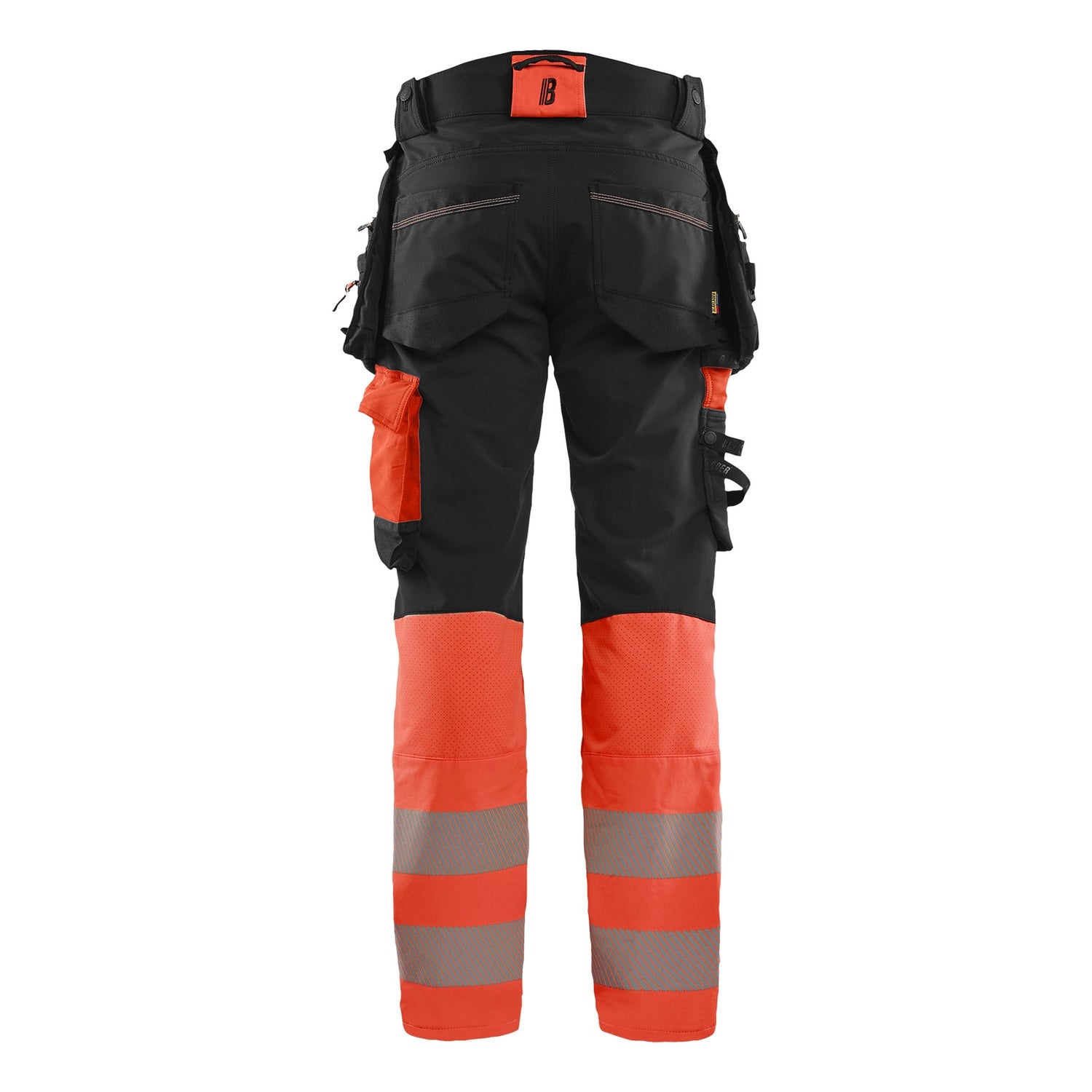 Blaklader BLAKLADER 11251648 Hi Vis Trousers 4 Way Stretch Hi Vis Reflective Work Trousers Men - Double Weave - 112516489955_2