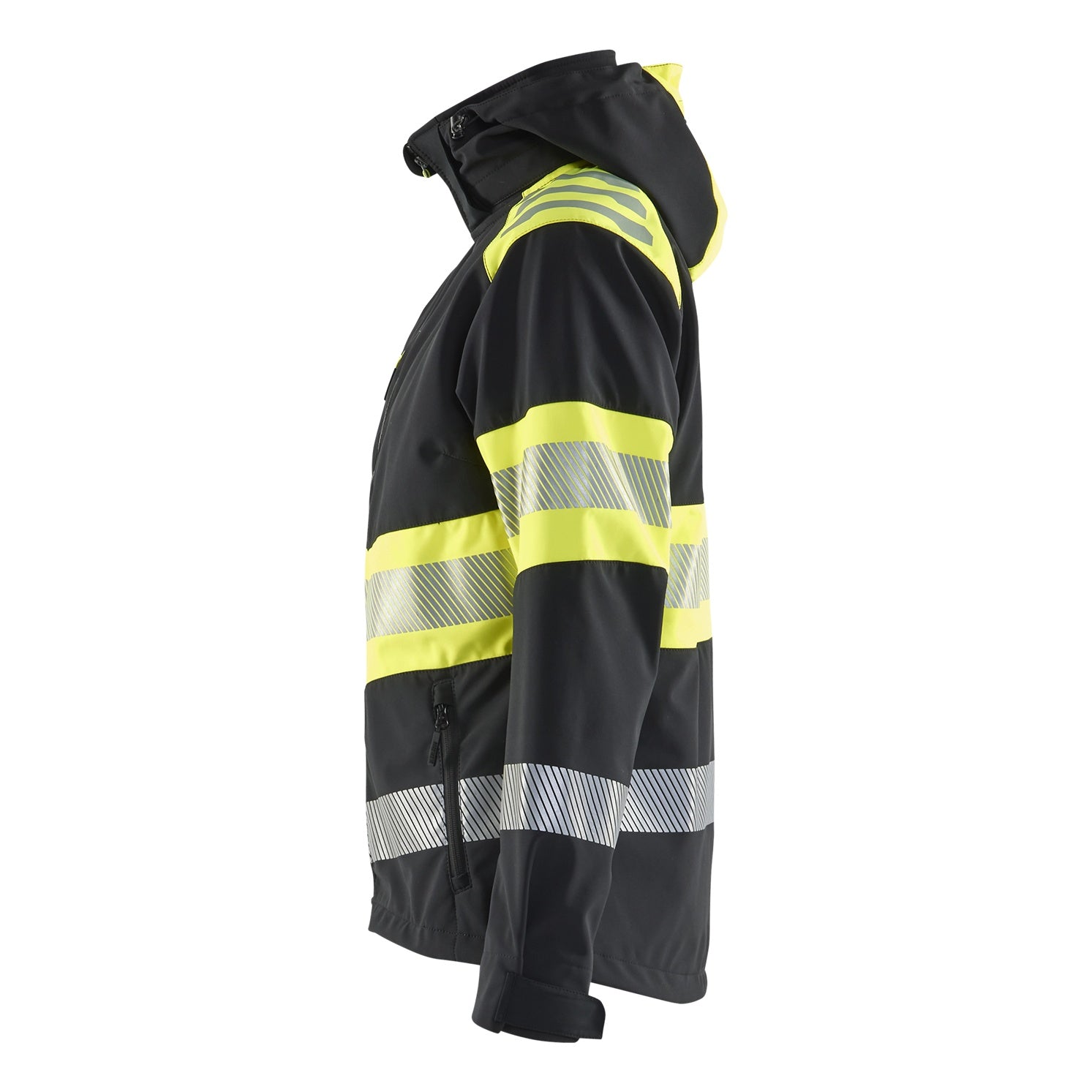 Blaklader BLAKLADER 44042513 Women’s Hi Vis Softshell Jacket Hi Vis Reflective Softshell Work Jacket WOMEN - Waterproof - 440425139933_CL