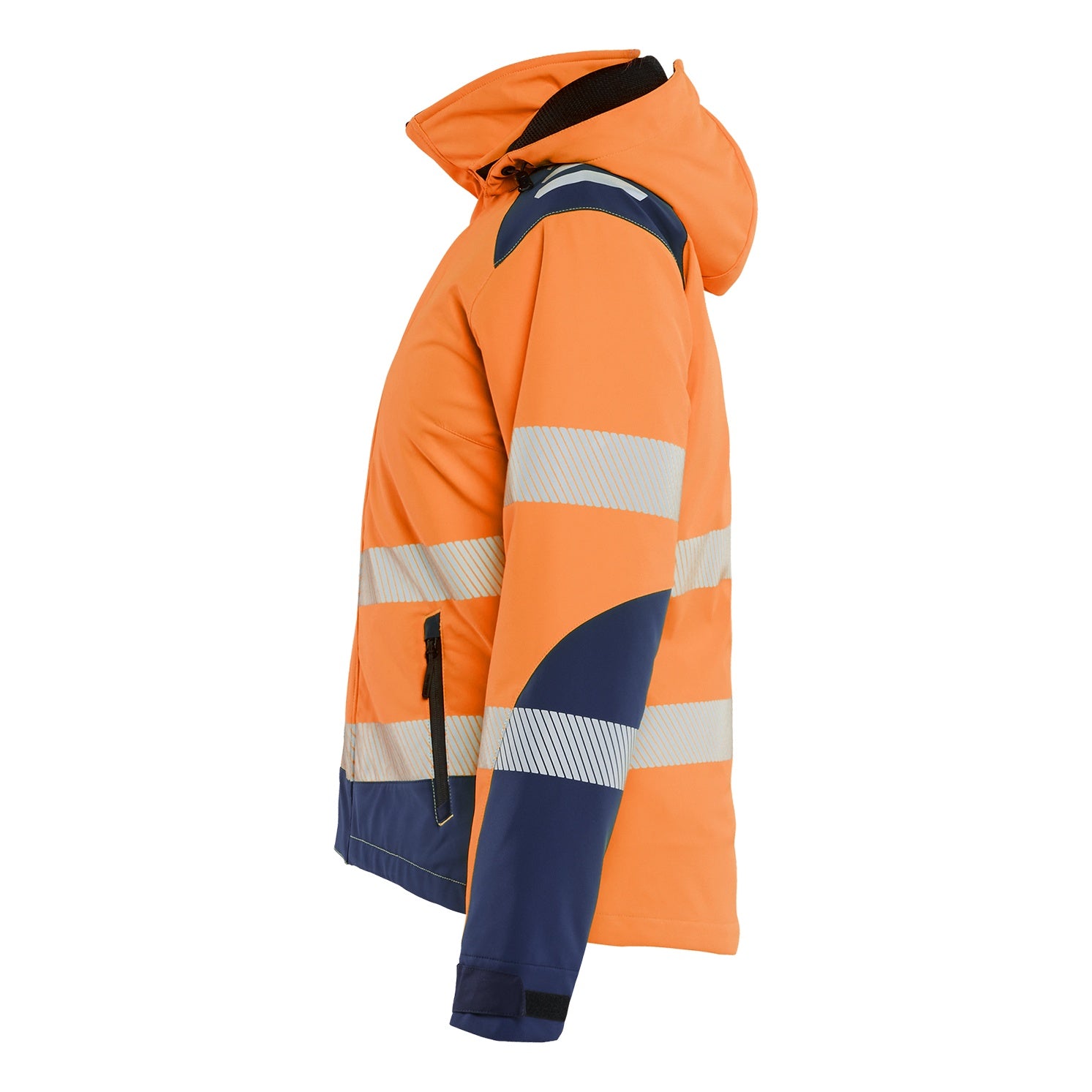 Blaklader BLAKLADER 44012513 Women's Hi vis Lightweight lined Winter Softshell Jacket Hi Vis Reflective Softshell Work Jacket WOMEN - Waterproof - 440125135389_CL