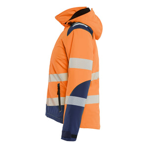 Blaklader BLAKLADER 44012513 Women's Hi vis Lightweight lined Winter Softshell Jacket Hi Vis Reflective Softshell Work Jacket WOMEN - Waterproof - 440125135389_CL