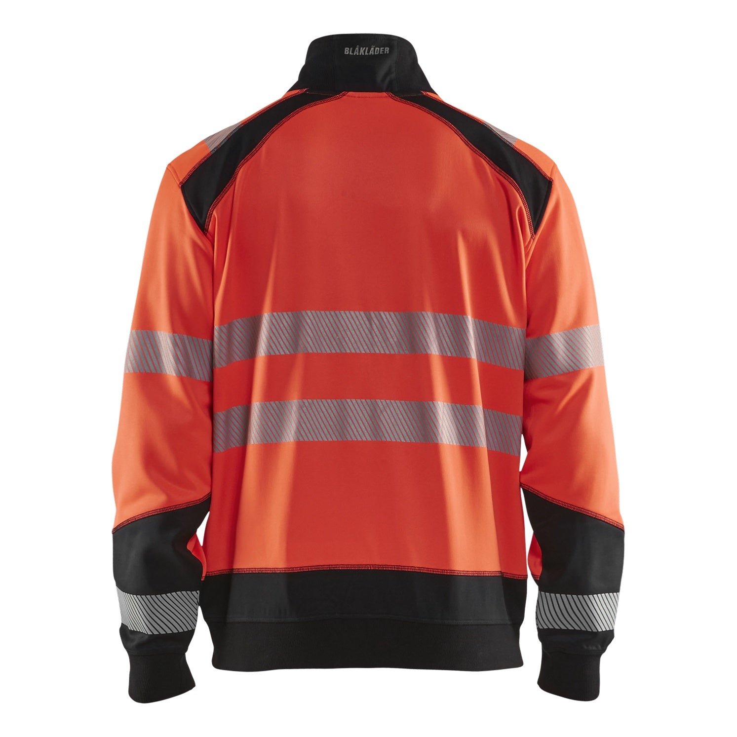 Blaklader BLAKLADER 35582528 Hi Vis Reflective Full Zip Work Sweatshirt MEN - Brushed Inside - 355825285599_2