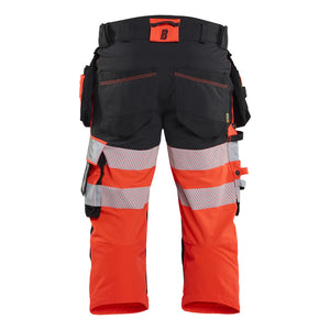 Blaklader BLAKLADER 11231648 HI VIS PIRATE TROUSERS 4 WAY STRETCH Hi Vis Reflective Work Pirate Bermuda Men - double weave - 112316485599_2