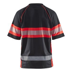 Blaklader BLAKLADER 33381051 Hi Vis Polo Shirt with UV protection Hi Vis Reflective Short Sleeve Work Polo MEN - 100% Polyester - 333810519955_2