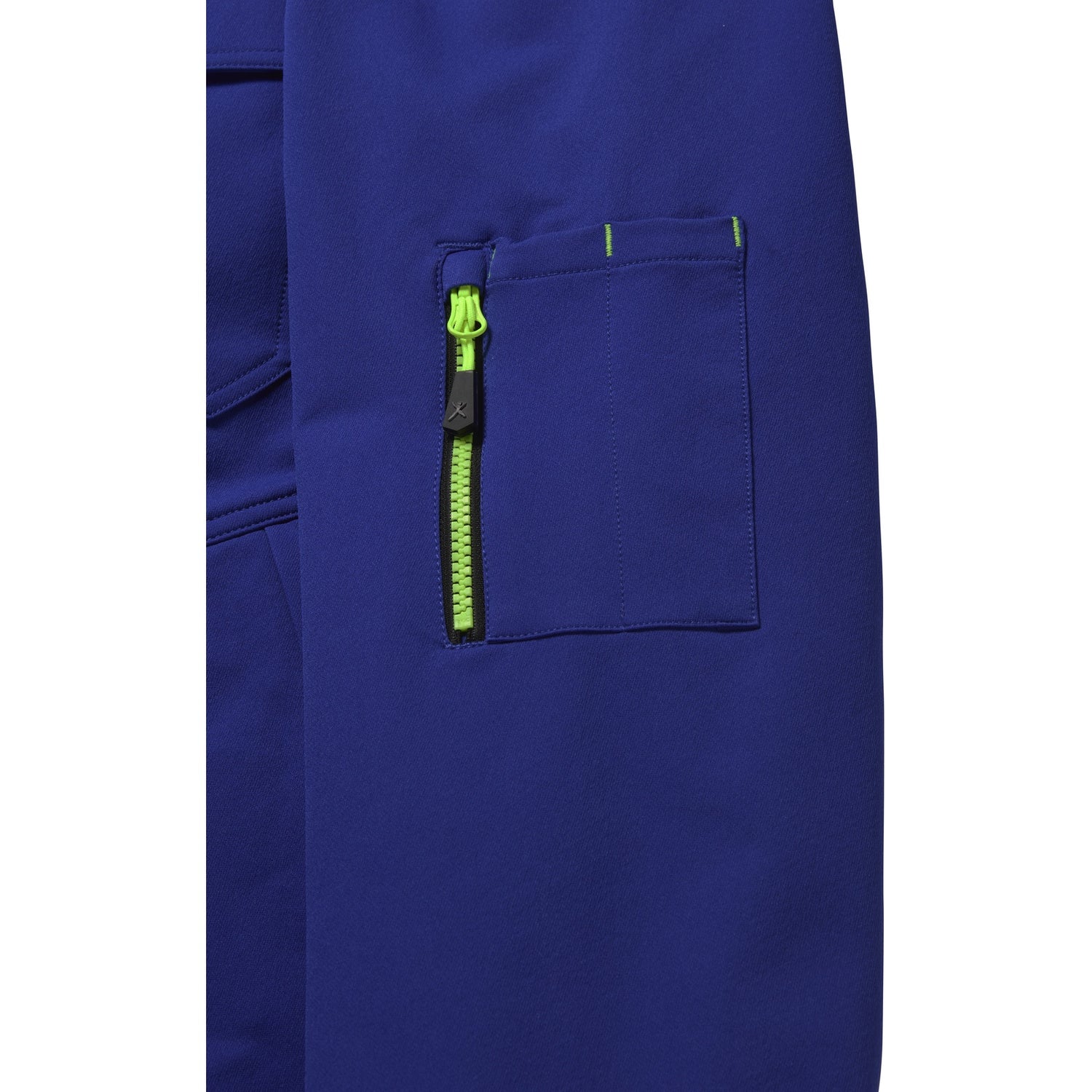 Planam rECOline Blouson slate/black - You can securely store your things in the sleeve pocket with zip closure.