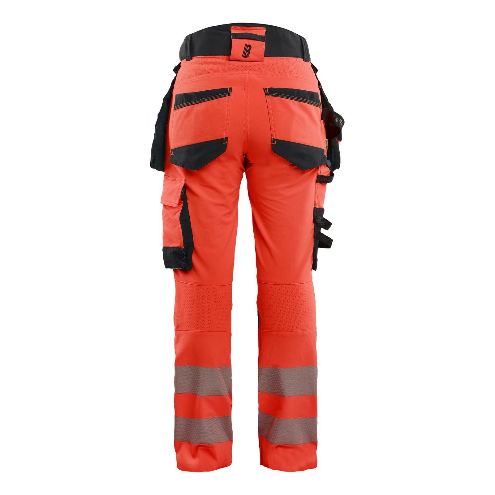 Blaklader BLAKLADER 70221648 Women's Hi Vis trousers 4 way stretch Hi Vis Reflective Work Trousers Women - double weave - 702216485599_2