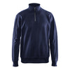 Blaklader BLAKLADER 33691158 Sweatshirt with Half Zip Work Sweatshirt MEN - 100% Cotton - 336911588900