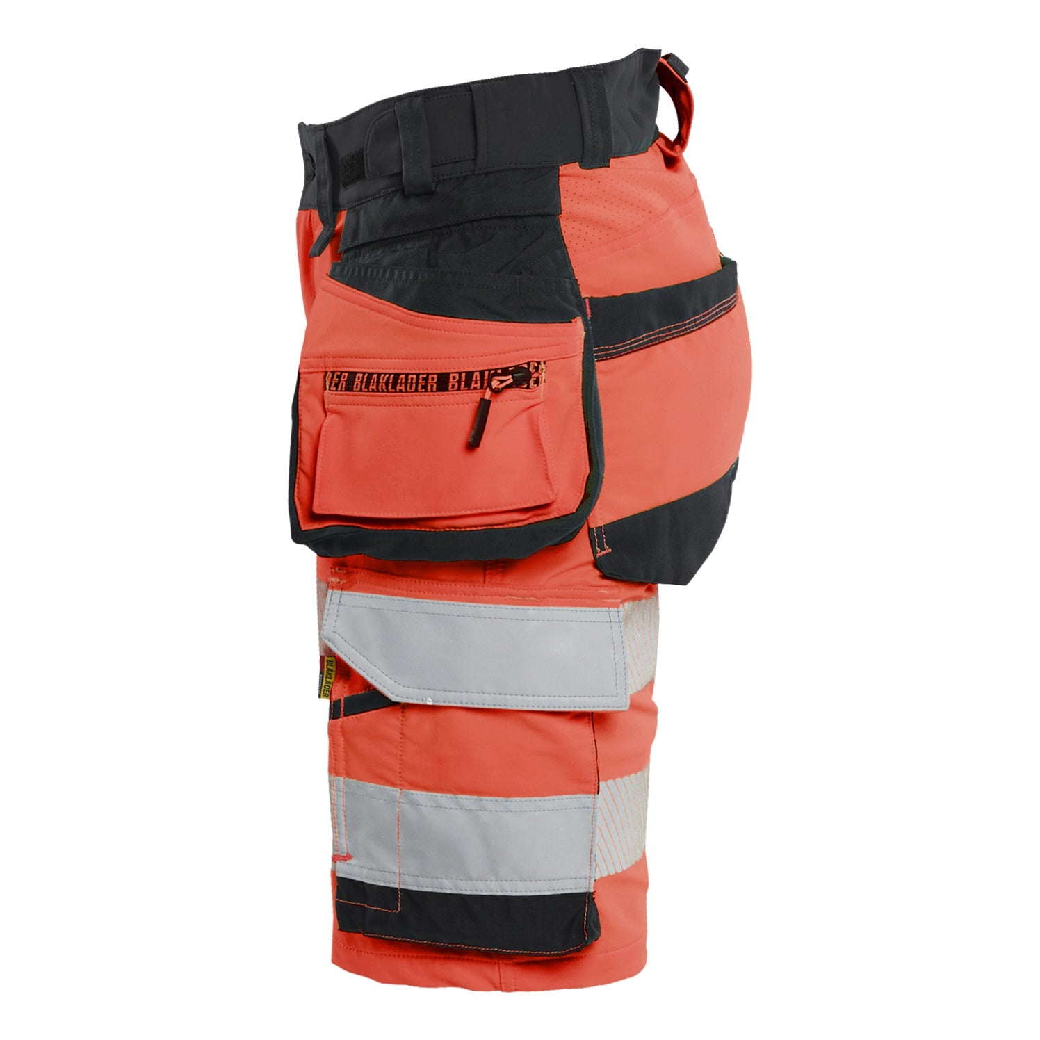 Blaklader BLAKLADER 70201648 | Women's Hi Vis shorts 4 way stretch Hi Vis Reflective Work Shorts Women - Double Weave - 702016485599_CL