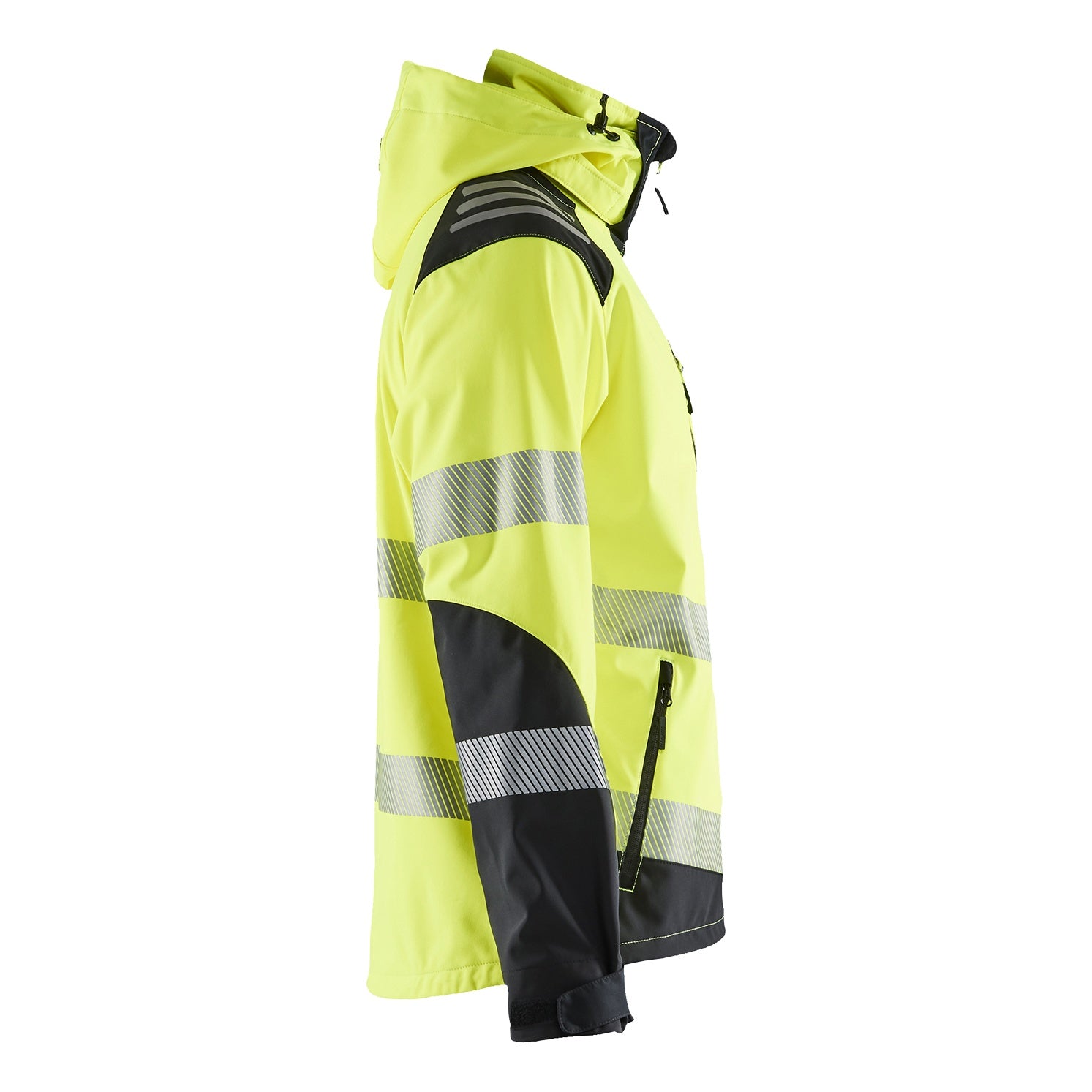 Blaklader BLAKLADER 44912513 Hi Vis Softshell jacket Hi Vis Reflective Softshell Work Jacket MEN - Waterproof - 449125133399_CR