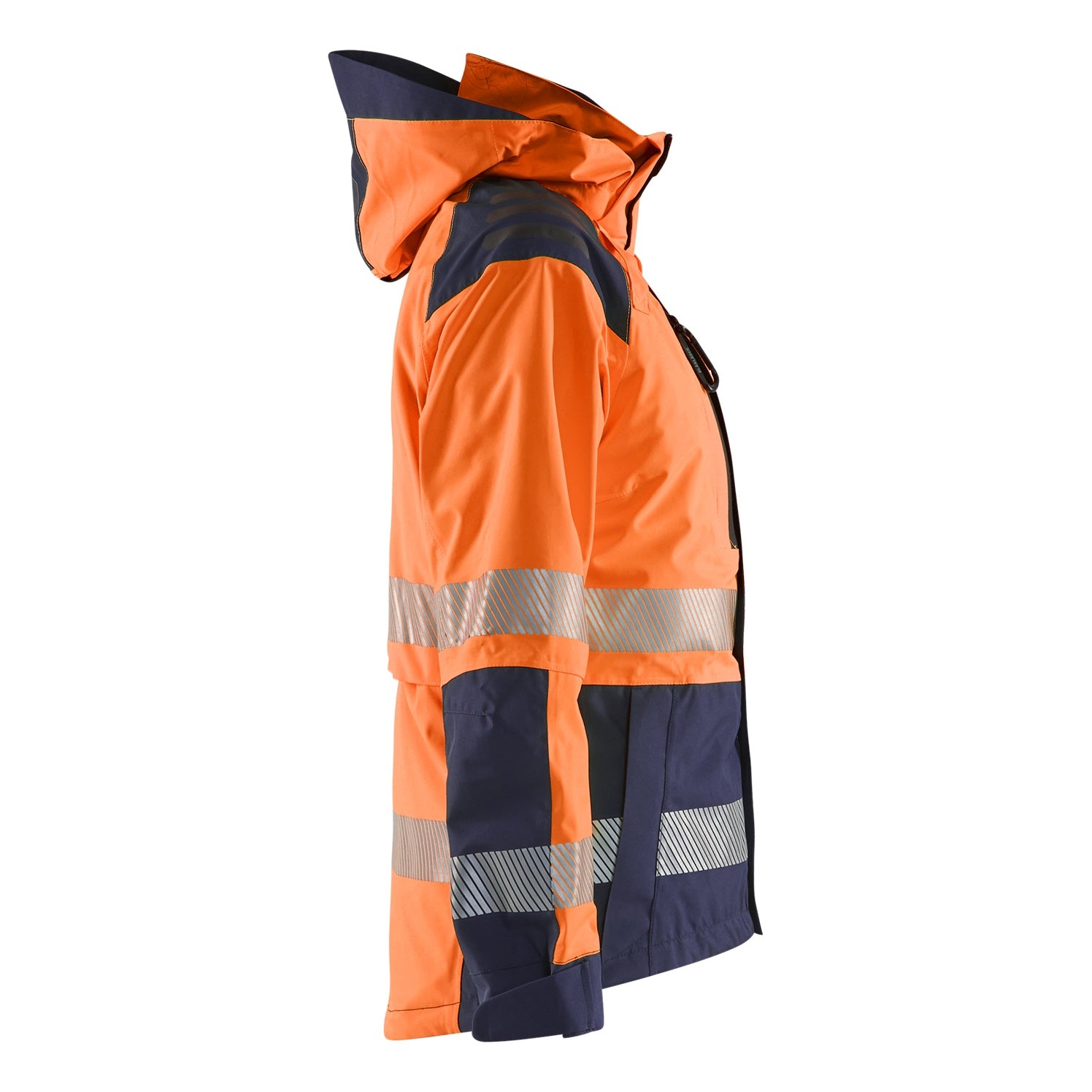 Blaklader BLAKLADER 44361987 Women’s Hi Vis Shell Jacket Hi Vis Reflective Shell Work Jacket WOMEN - Waterproof - 443619875389_CR