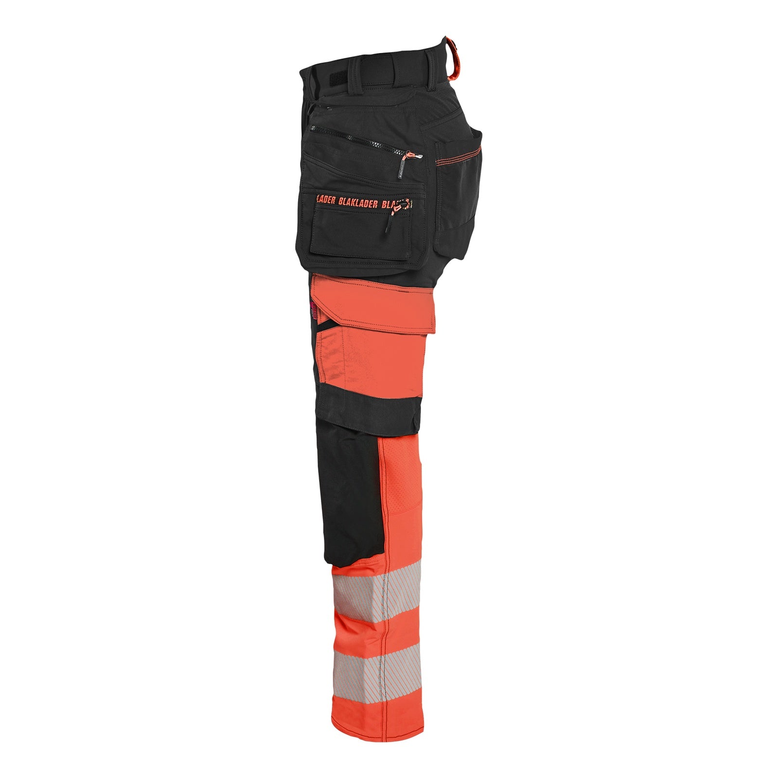 Blaklader BLAKLADER 70251648 Women's Hi Vis trousers 4 way stretch Hi Vis Reflective Work Trousers Women - double weave - 702516489955_CL