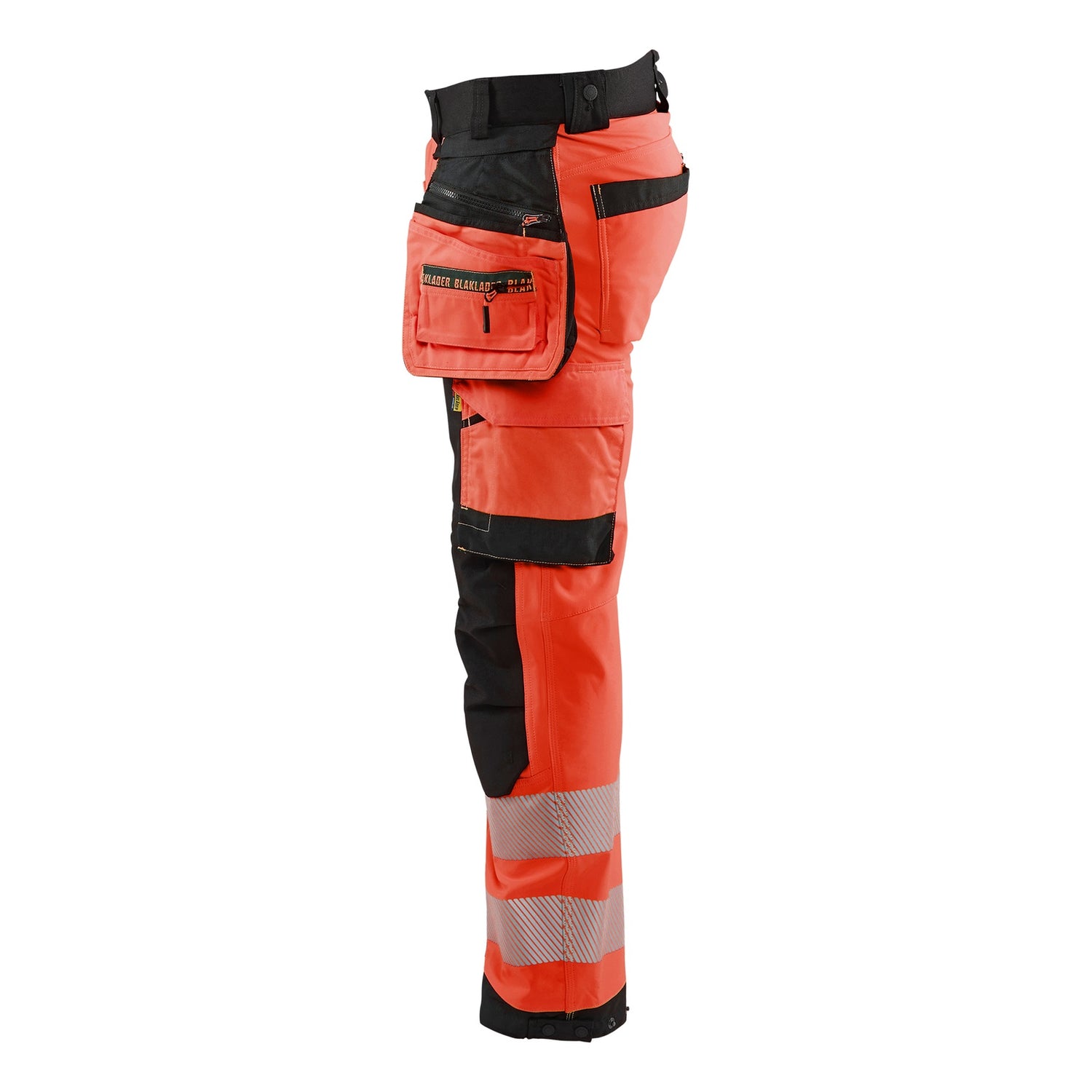 Blaklader BLAKLADER 18202513 | Hi vis Softshell Trousers Hi Vis Reflective Work Trousers Men - Waterproof - 182025135599_CL