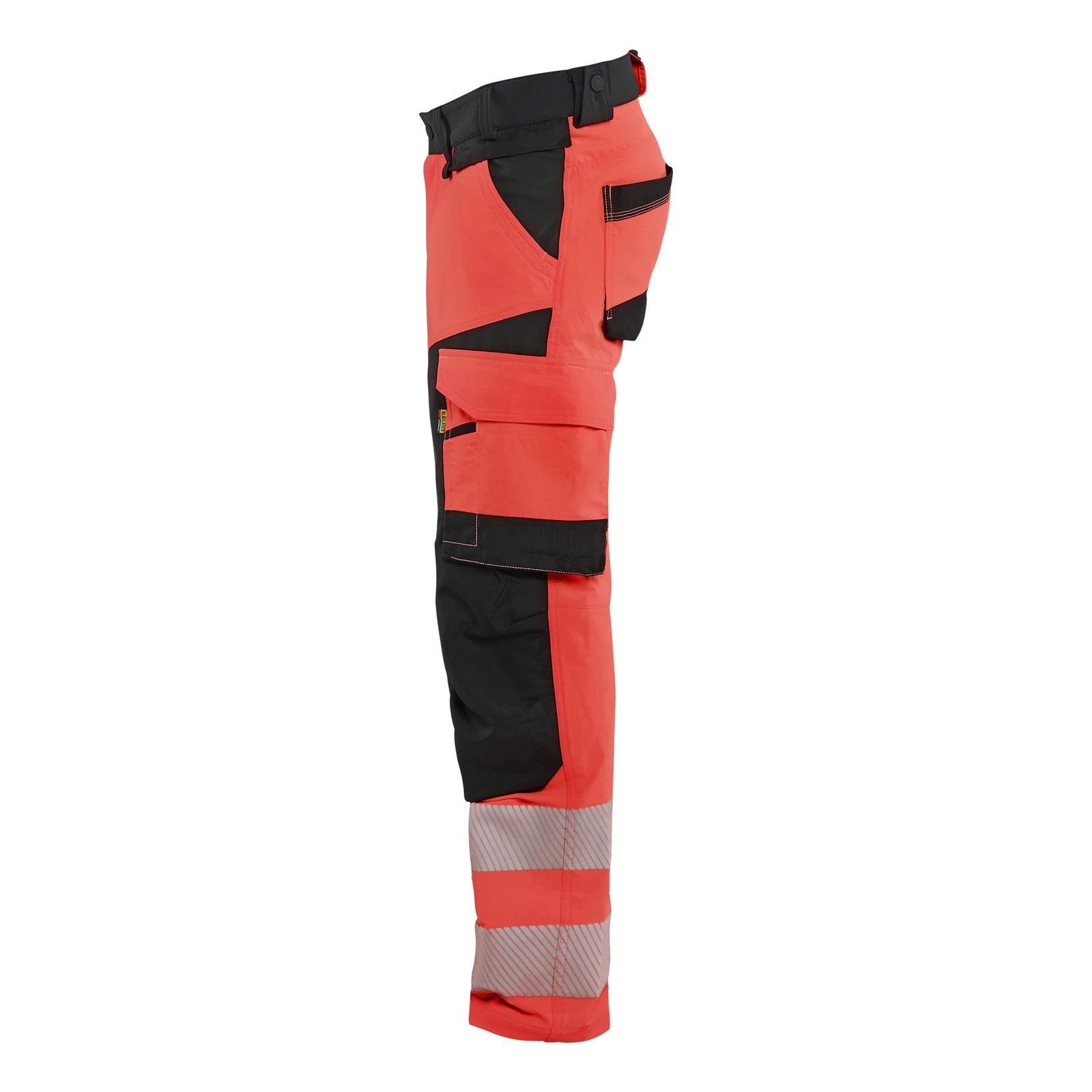 Blaklader BLAKLADER 11241648 Hi Vis Trousers 4 Way Stretch Hi Vis Reflective Work Trousers Men - double weave - 112416485599_CL