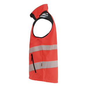 Blaklader BLAKLADER 30912513 SOFTSHELL VEST HI VIS Hi Vis Reflective Work Softshell Vest MEN - Waterproof - 309125135599_CL2