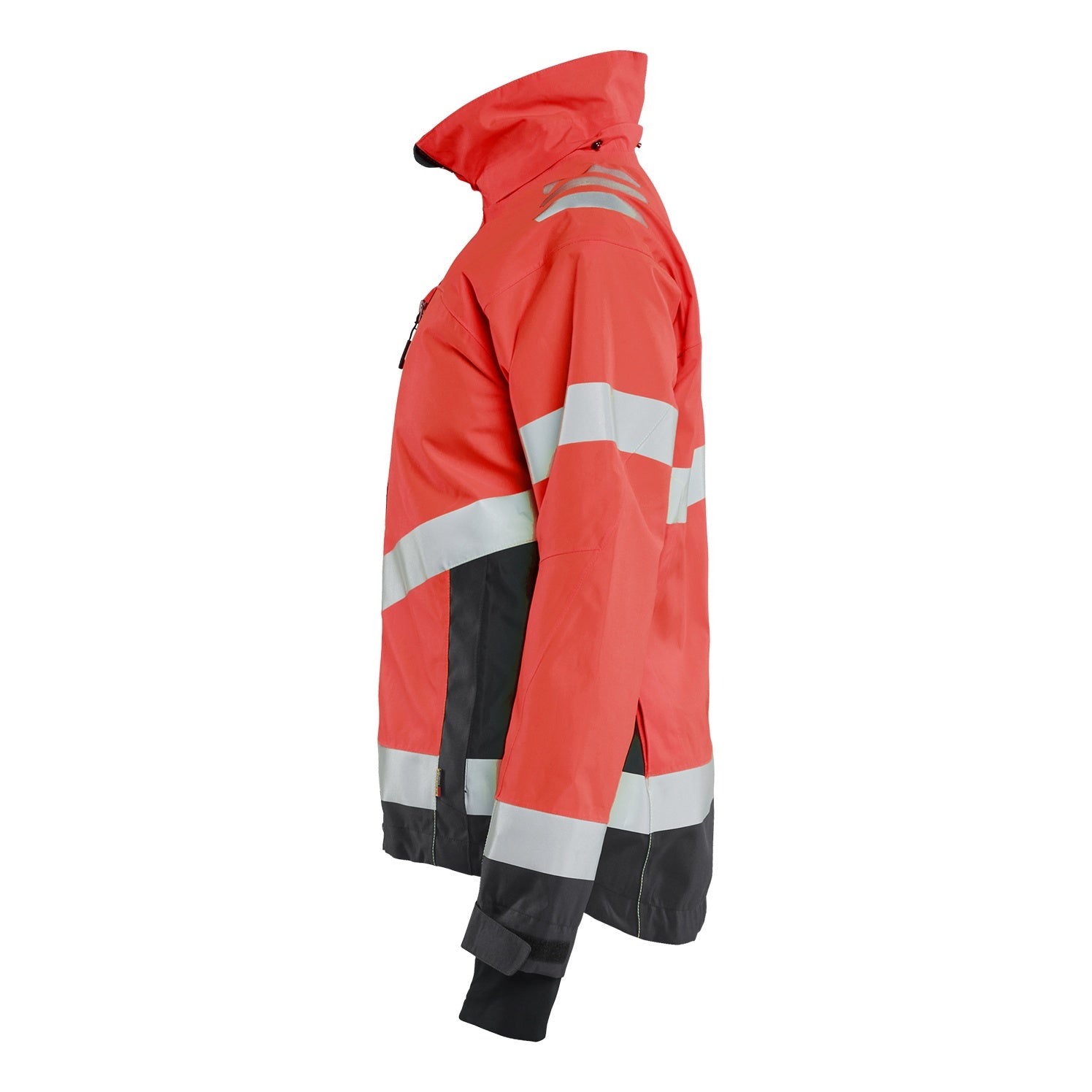 Blaklader BLAKLADER 47611977 Women's Hi Vis Shell Jacket Hi Vis Reflective Shell Work Jacket WOMEN - Waterproof - 476119775599_CL