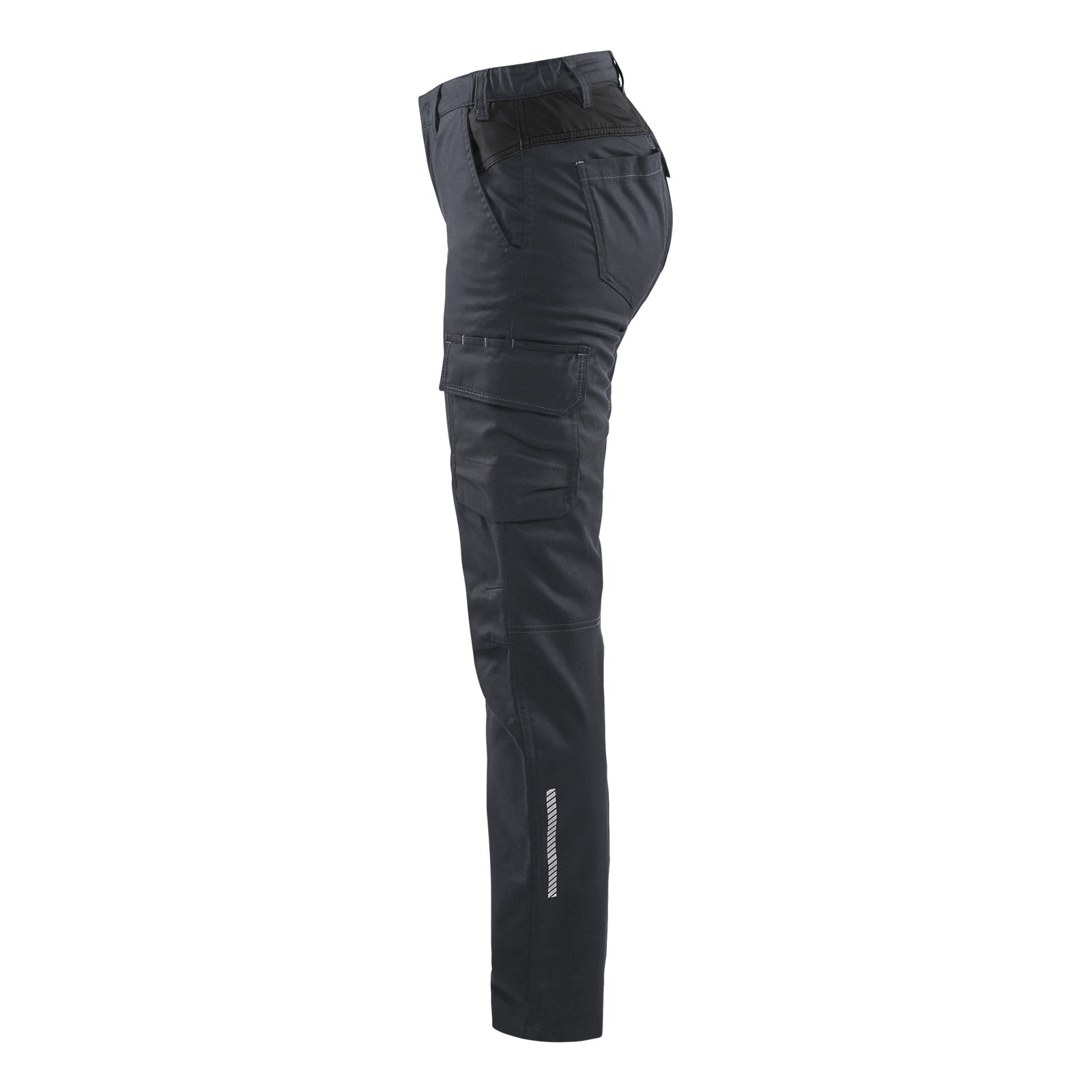 Blaklader BLAKLADER 71441832 Women's industry trousers stretch Hi Vis Reflective Work Trousers Women - twill fabric - 714418329699_CL