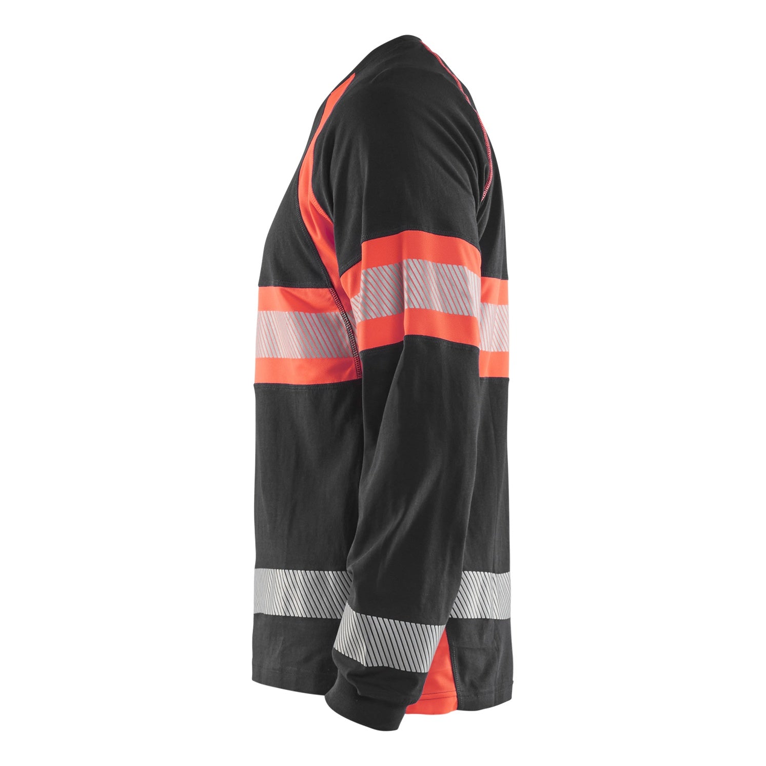 Blaklader BLAKLADER 35101030 Hi Vis Long Sleeved T Shirt Hi Vis Reflective Long Sleeve Work T-Shirt MEN - 100% Cotton - 351010309955_CL