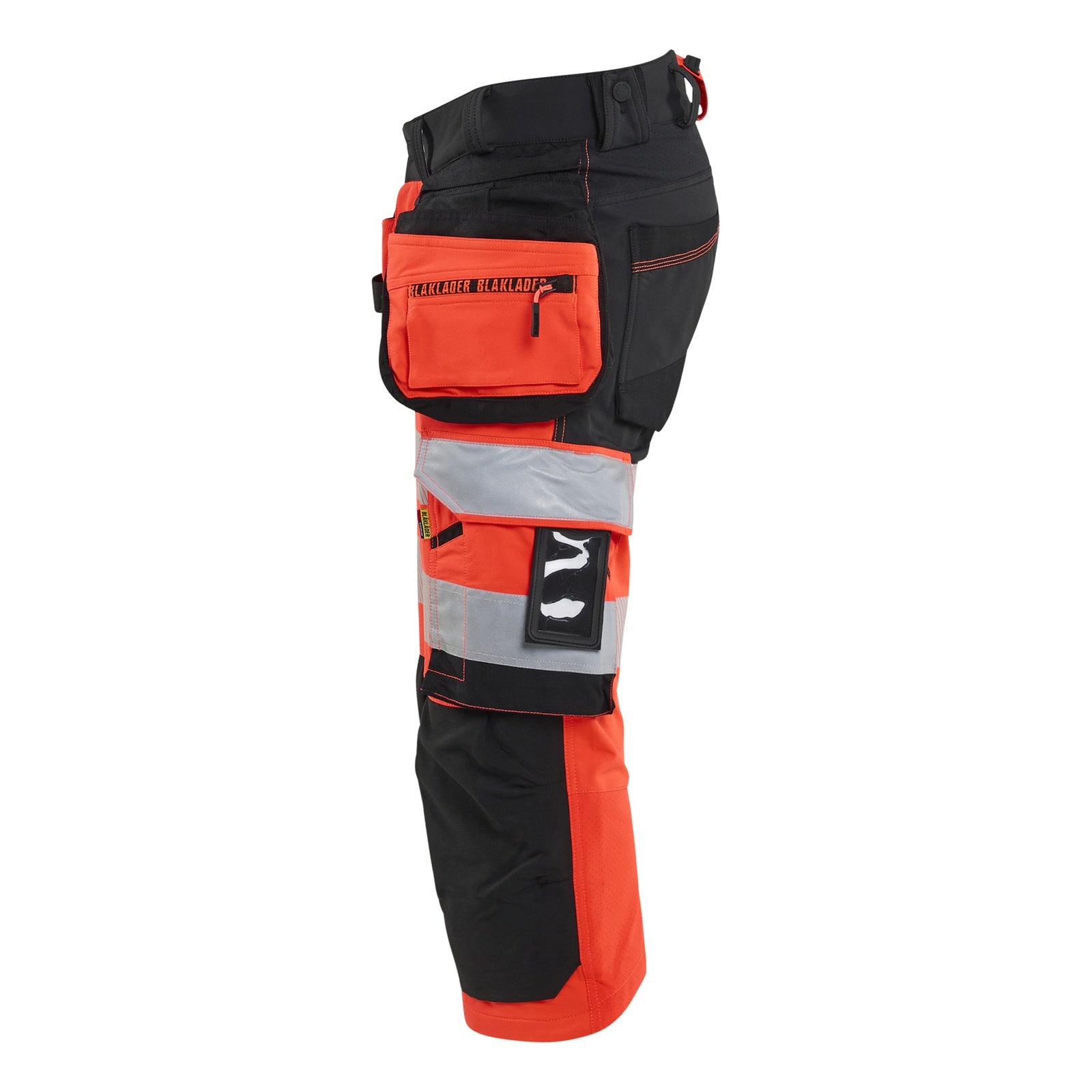Blaklader BLAKLADER 11231648 HI VIS PIRATE TROUSERS 4 WAY STRETCH Hi Vis Reflective Work Pirate Bermuda Men - double weave - 112316485599_CL