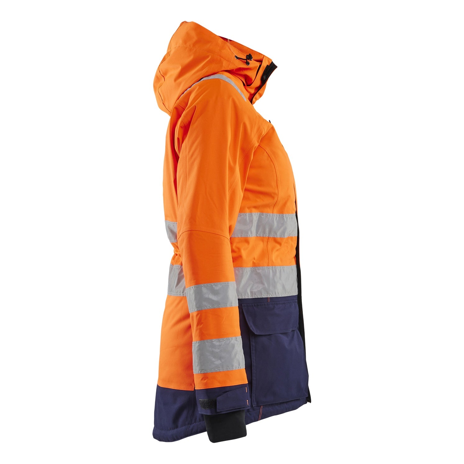 Blaklader BLAKLADER 44721987 Women's Hi vis Winter Parka Hi Vis Reflective Parka Work Jacket WOMEN - Waterproof - 447219875389_CR
