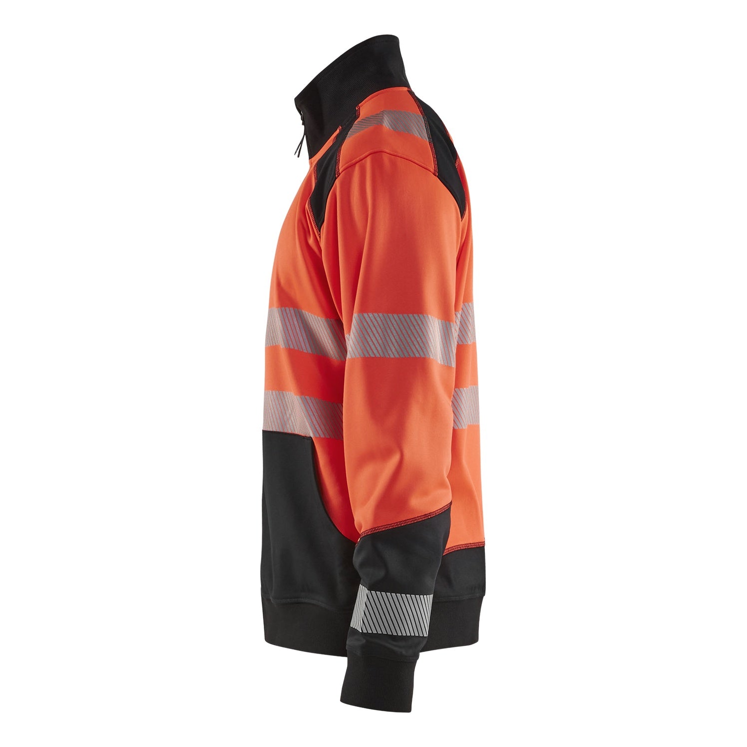 Blaklader BLAKLADER 35582528 Hi Vis Reflective Full Zip Work Sweatshirt MEN - Brushed Inside - 355825285599_CL