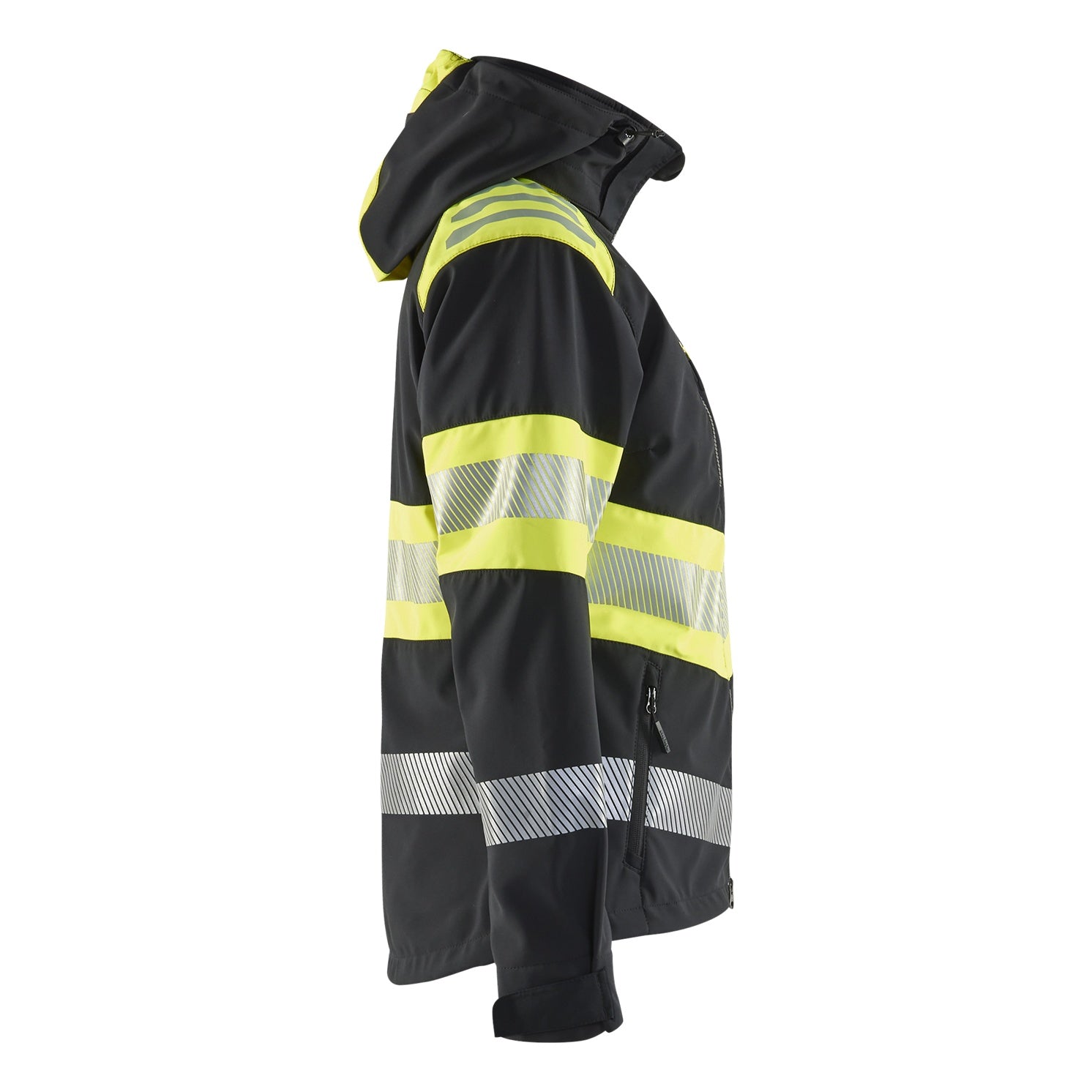Blaklader BLAKLADER 44042513 Women’s Hi Vis Softshell Jacket Hi Vis Reflective Softshell Work Jacket WOMEN - Waterproof - 440425139933_CR